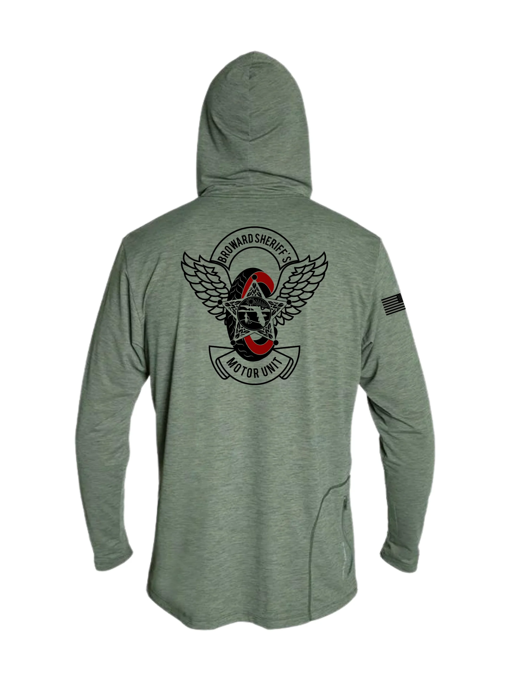 Broward Sheriff's Motor Unit - Anetik Hoodie - Image 3