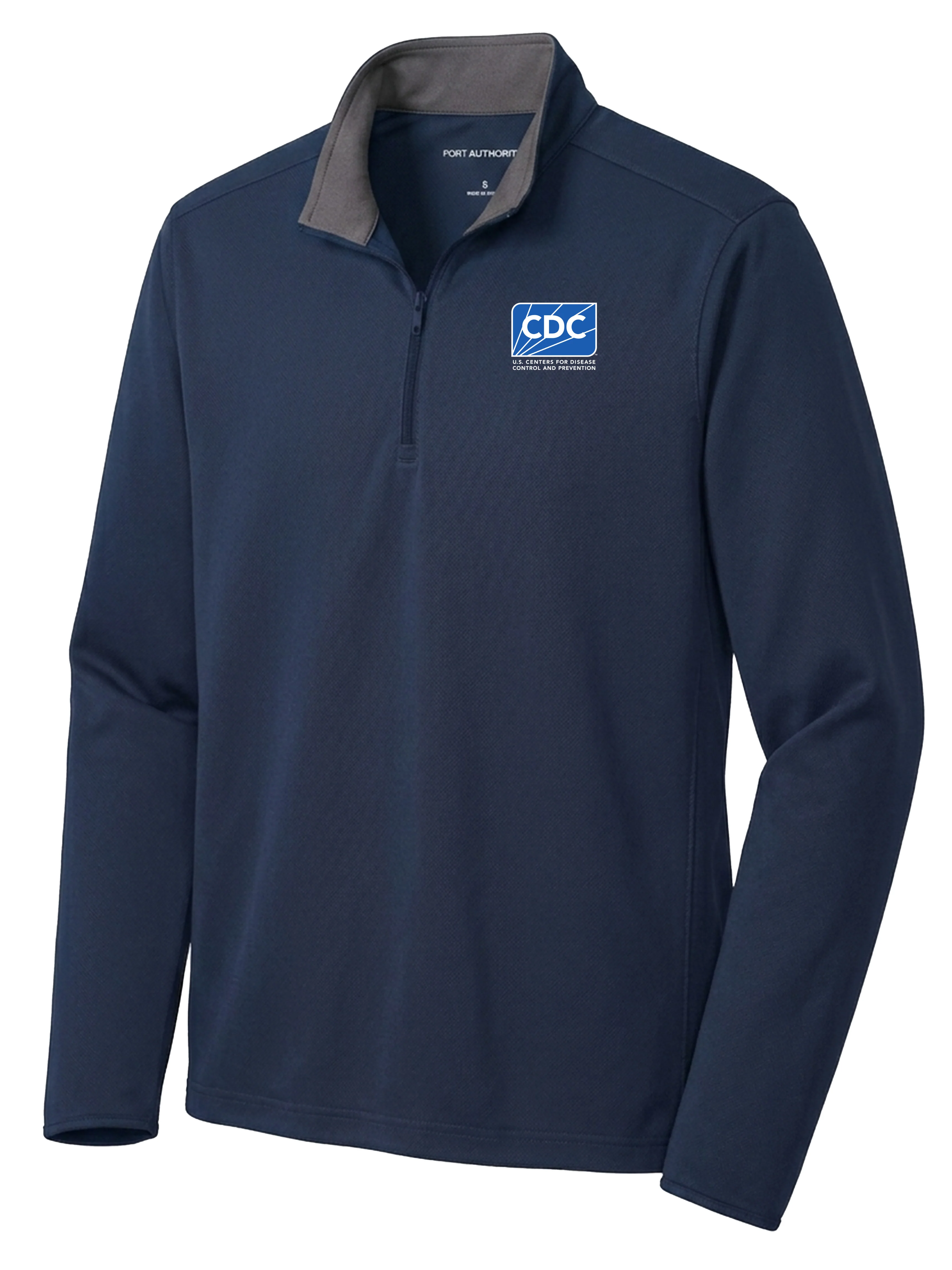 CDC 1/4 Zip Men's Dri Fit - Image 2