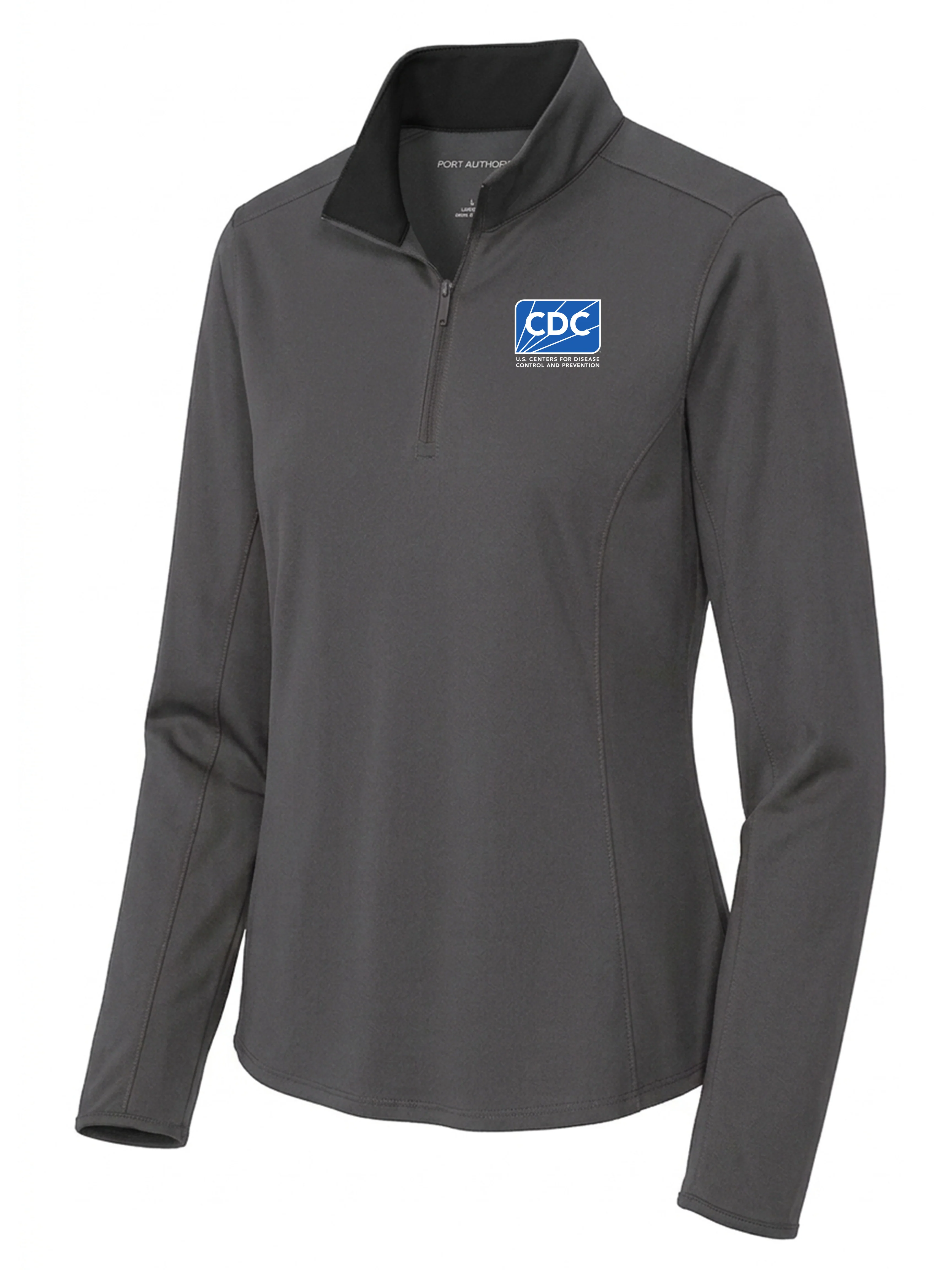 CDC 1/4 Zip Women's Dri Fit - Image 4
