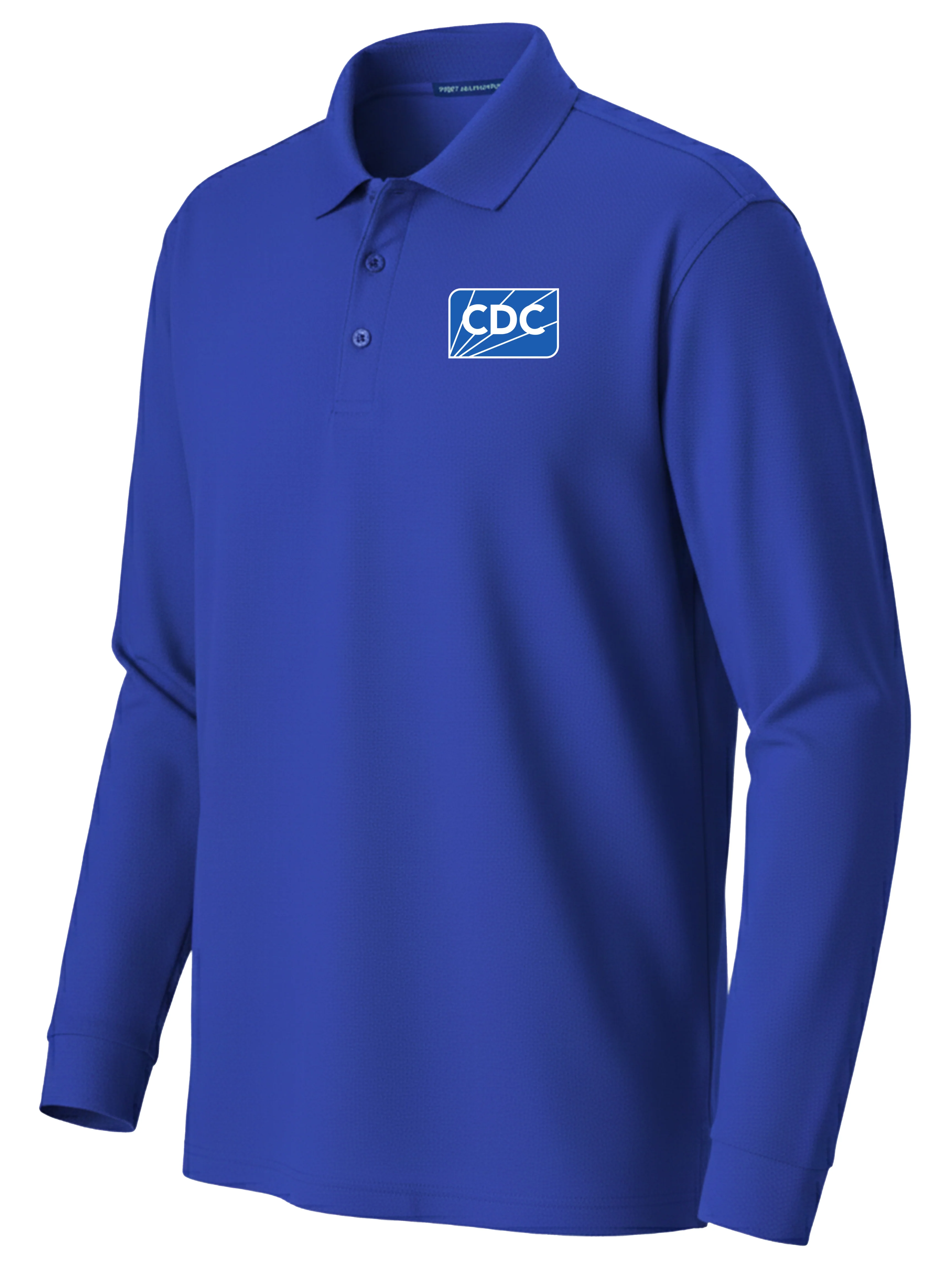CDC Men's Long Sleeve Agency Polo - Image 5