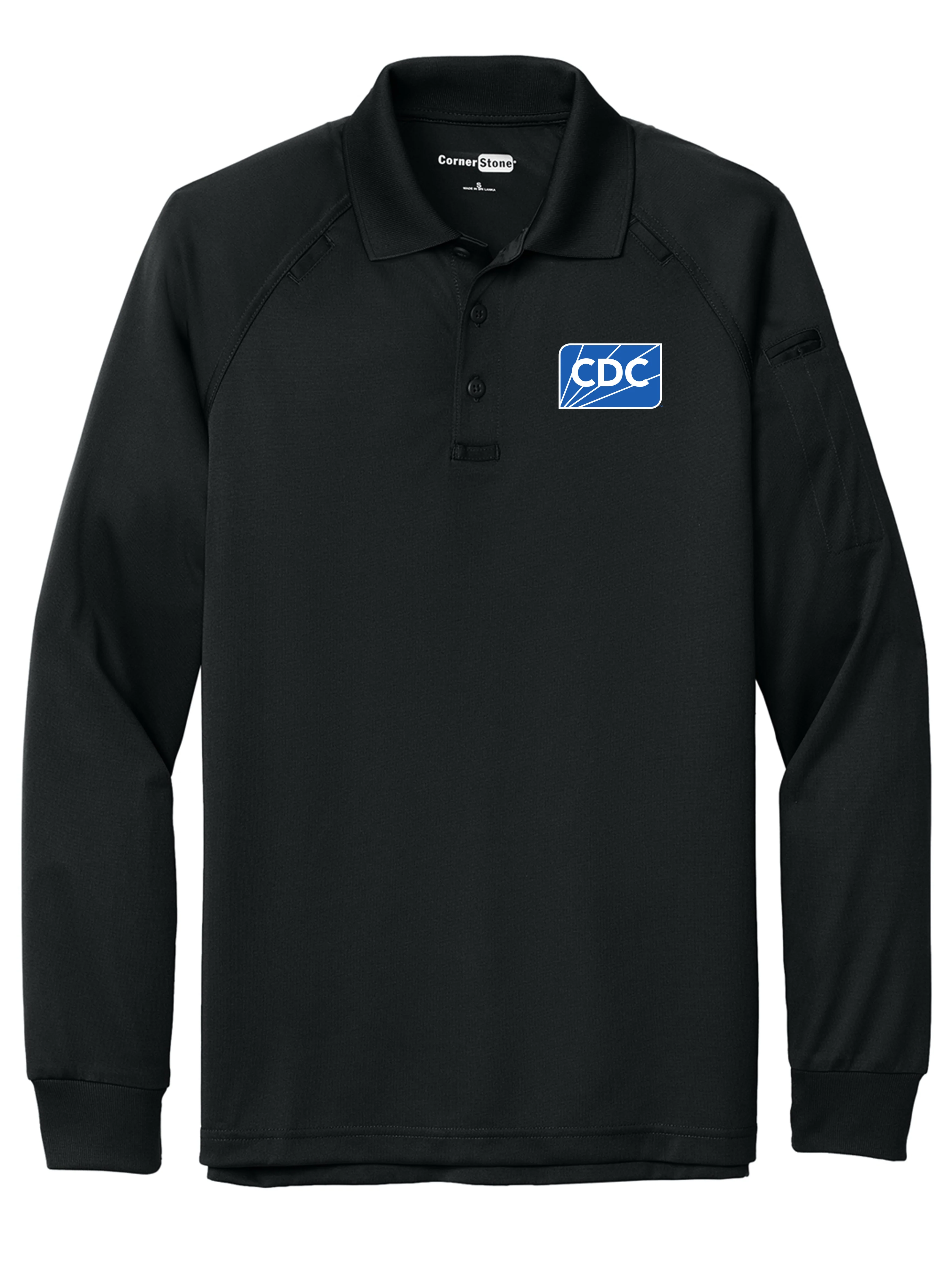 CDC TACTICAL Polo- Men's Long Sleeve