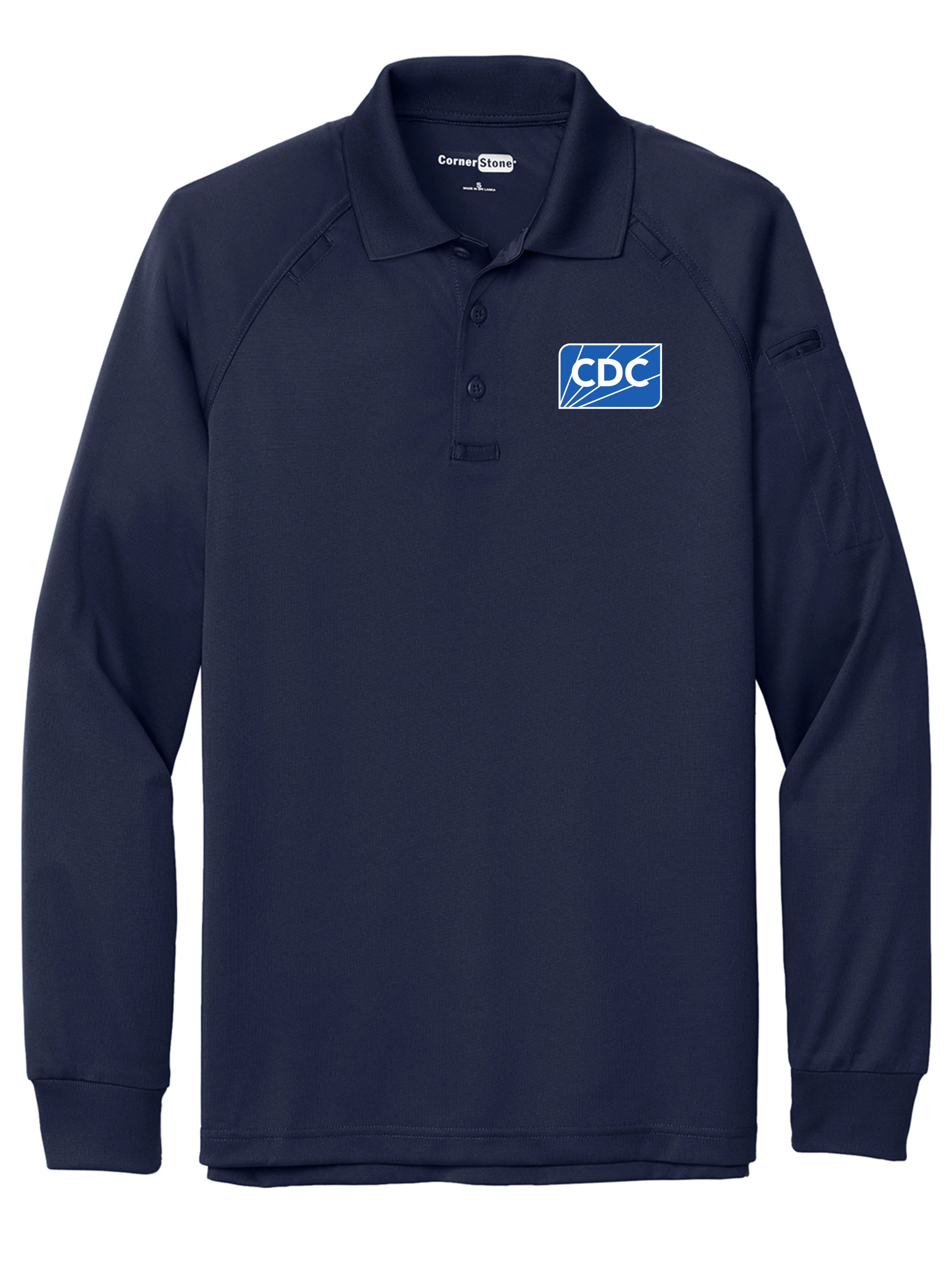 CDC TACTICAL Polo- Men's Long Sleeve - Image 2