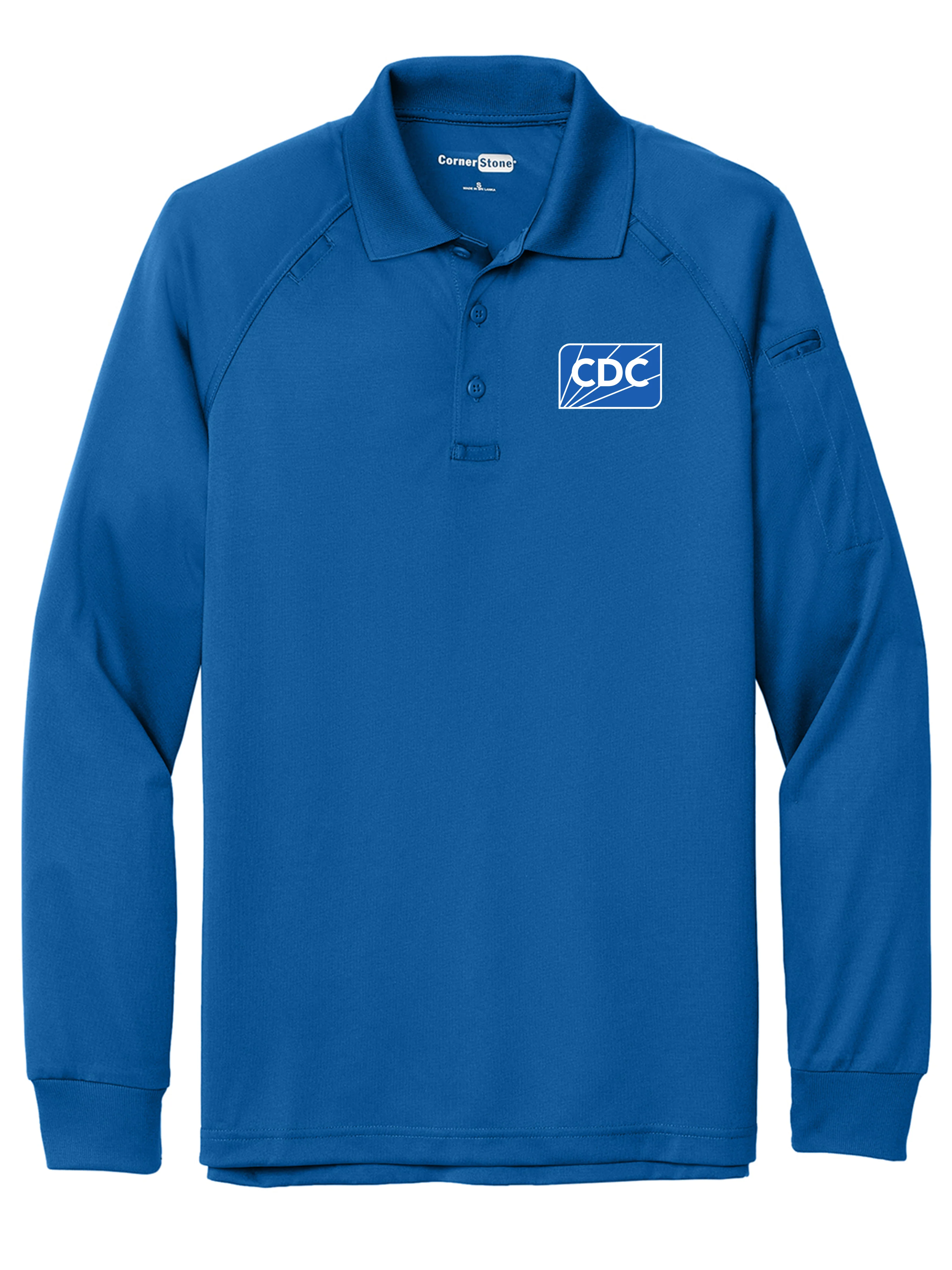 CDC TACTICAL Polo- Men's Long Sleeve - Image 3