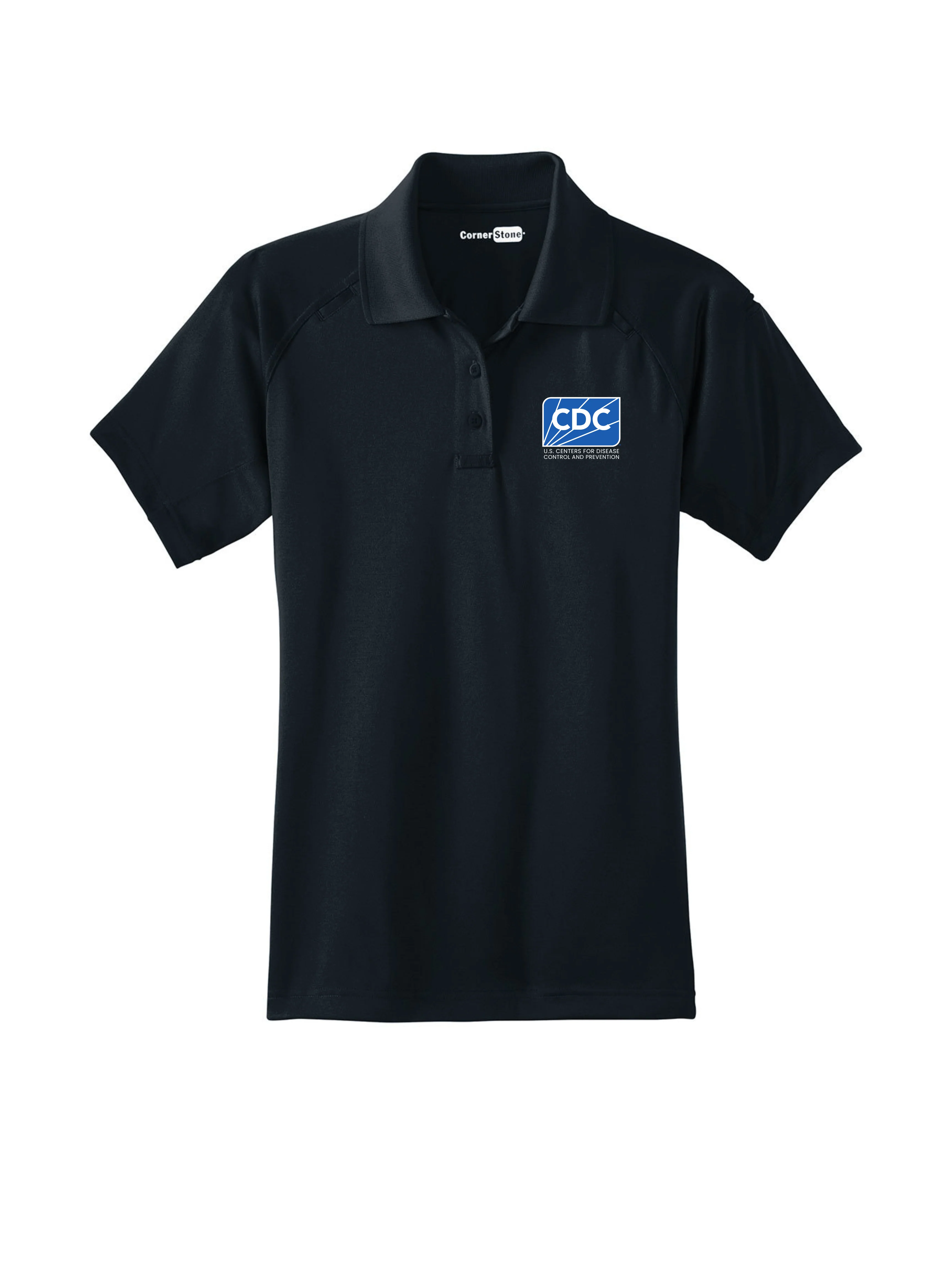CDC Women's Tactical Short Sleeve Polo - Image 2