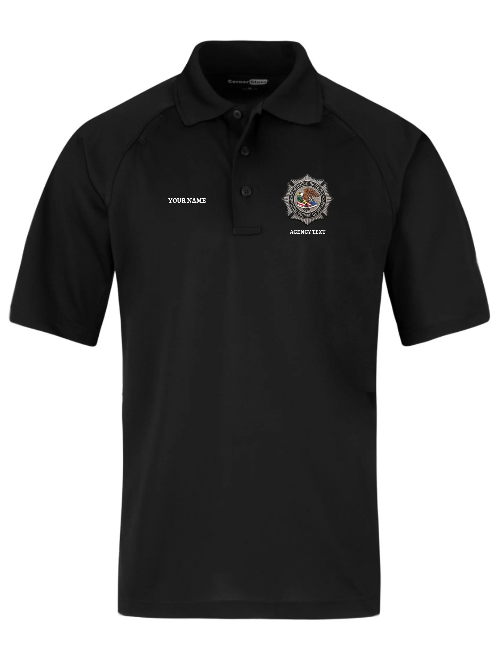 TACTICAL Bureau of Prisons Polo - Men's Short Sleeve