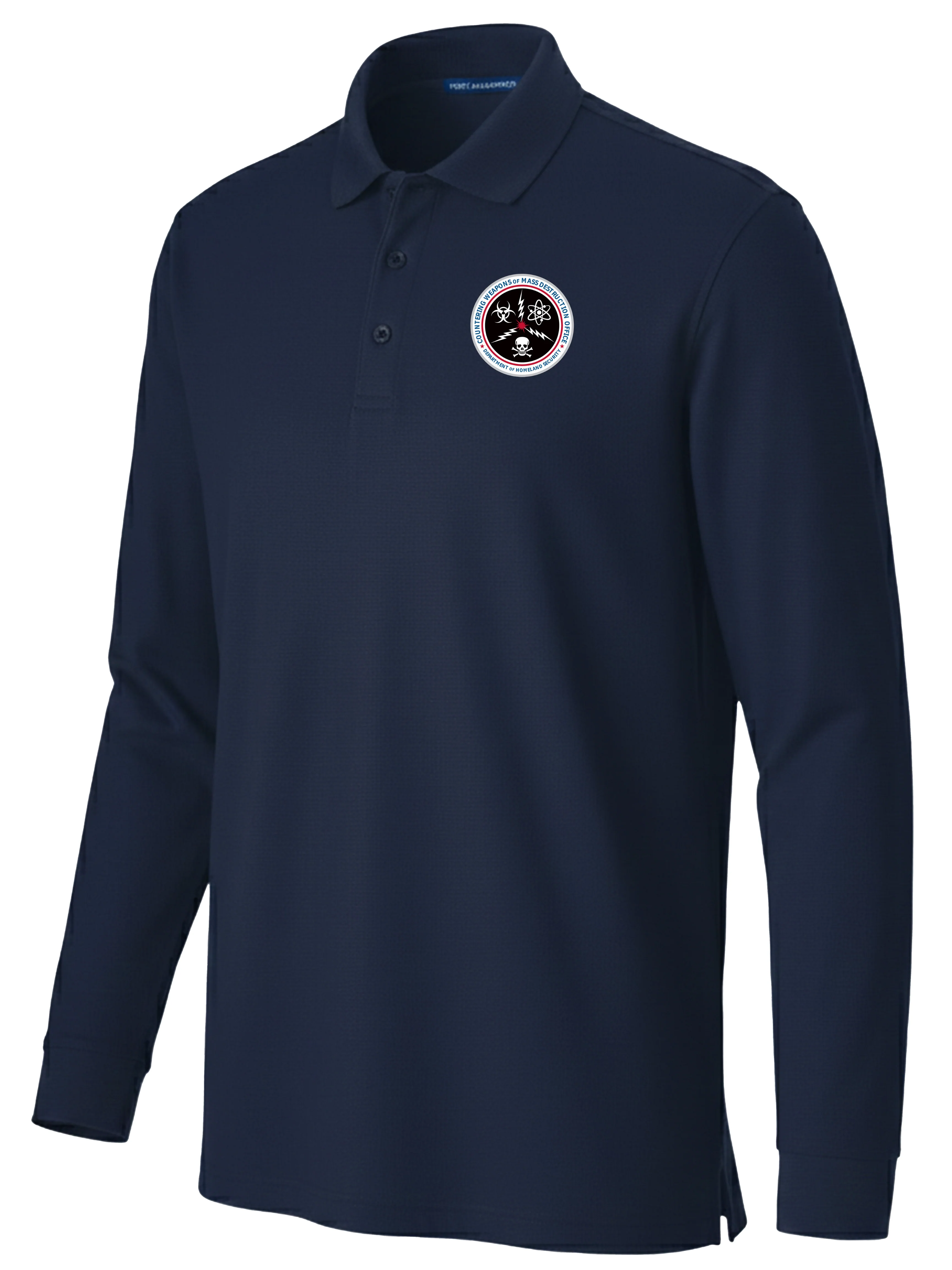CWMD Men's Long Sleeve Agency Polo - Image 2