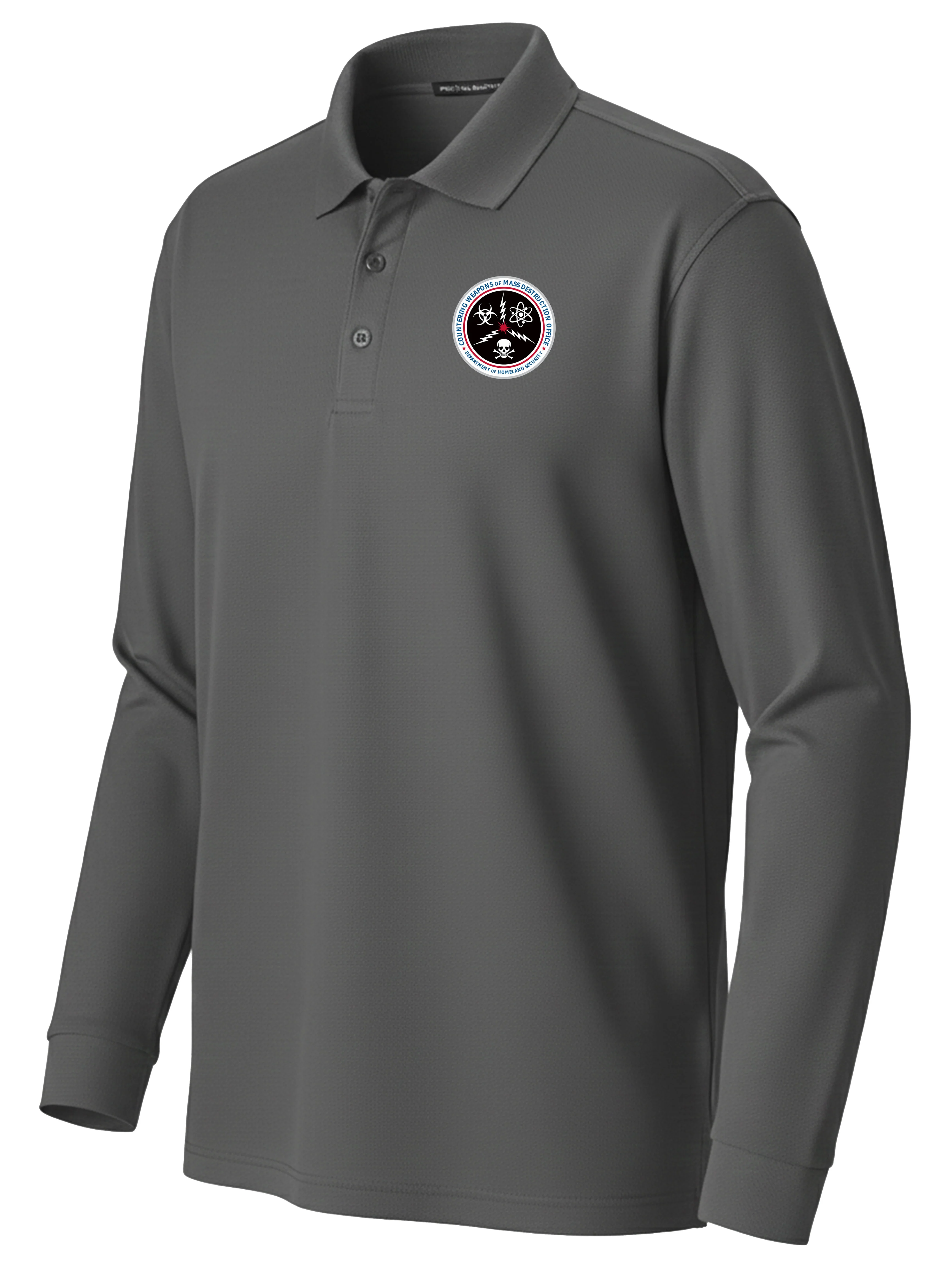 CWMD Men's Long Sleeve Agency Polo - Image 5