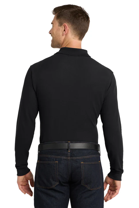 Department of Justice Polo Shirt - Men's Long Sleeve - Image 7