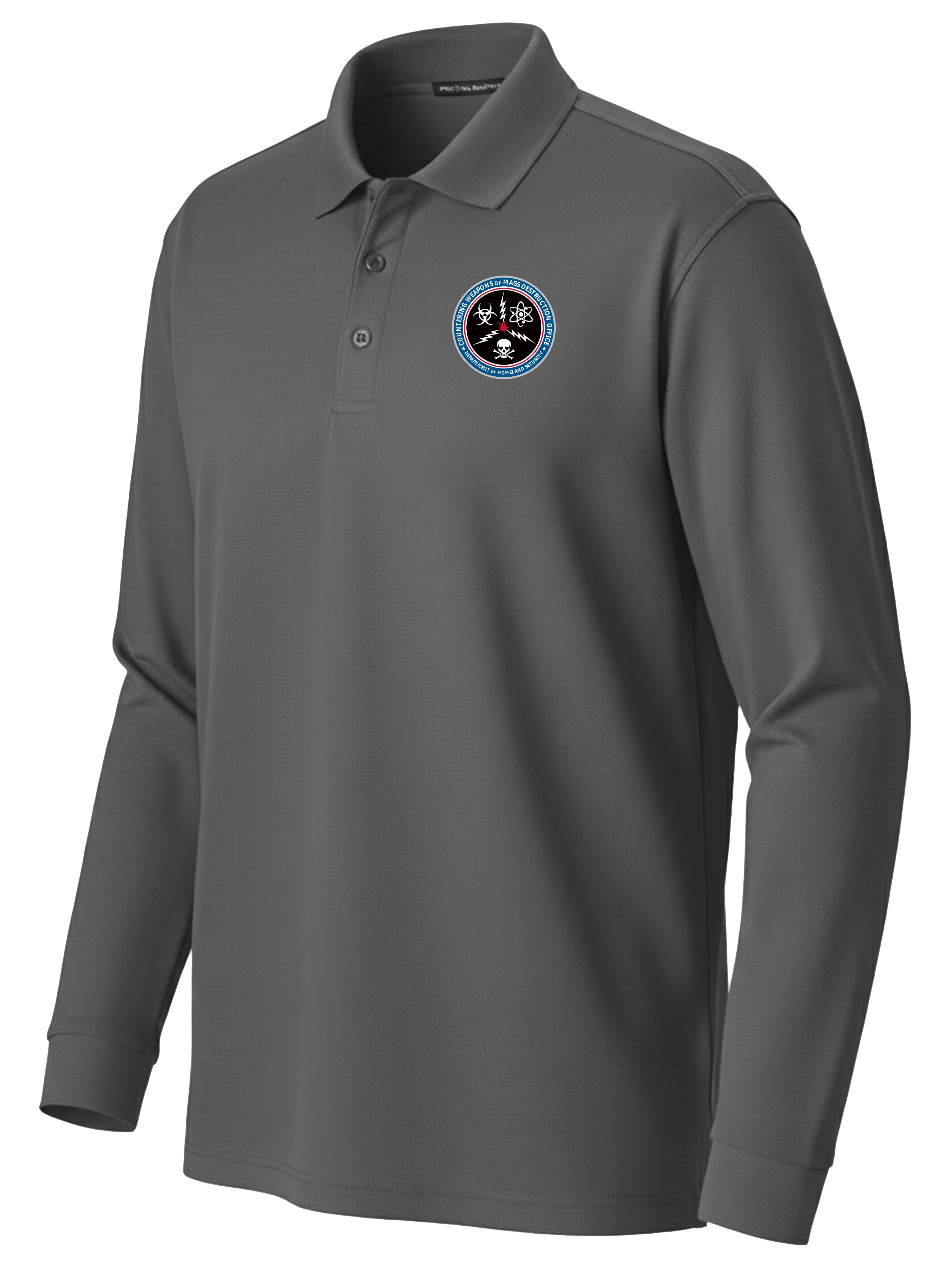 CWMD Men's Long Sleeve Agency Polo - Image 5