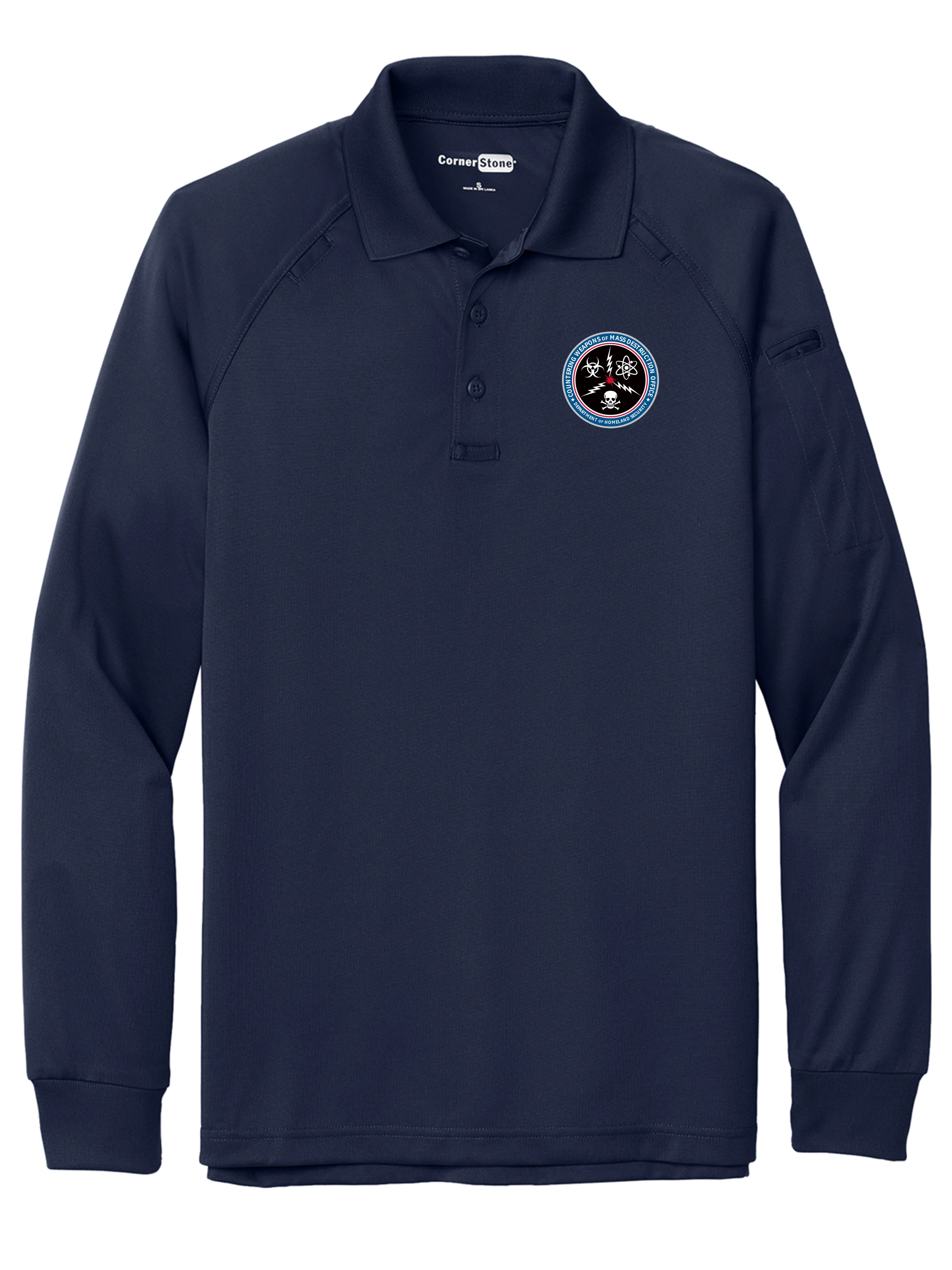 CWMD TACTICAL Polo- Men's Long Sleeve - Image 2