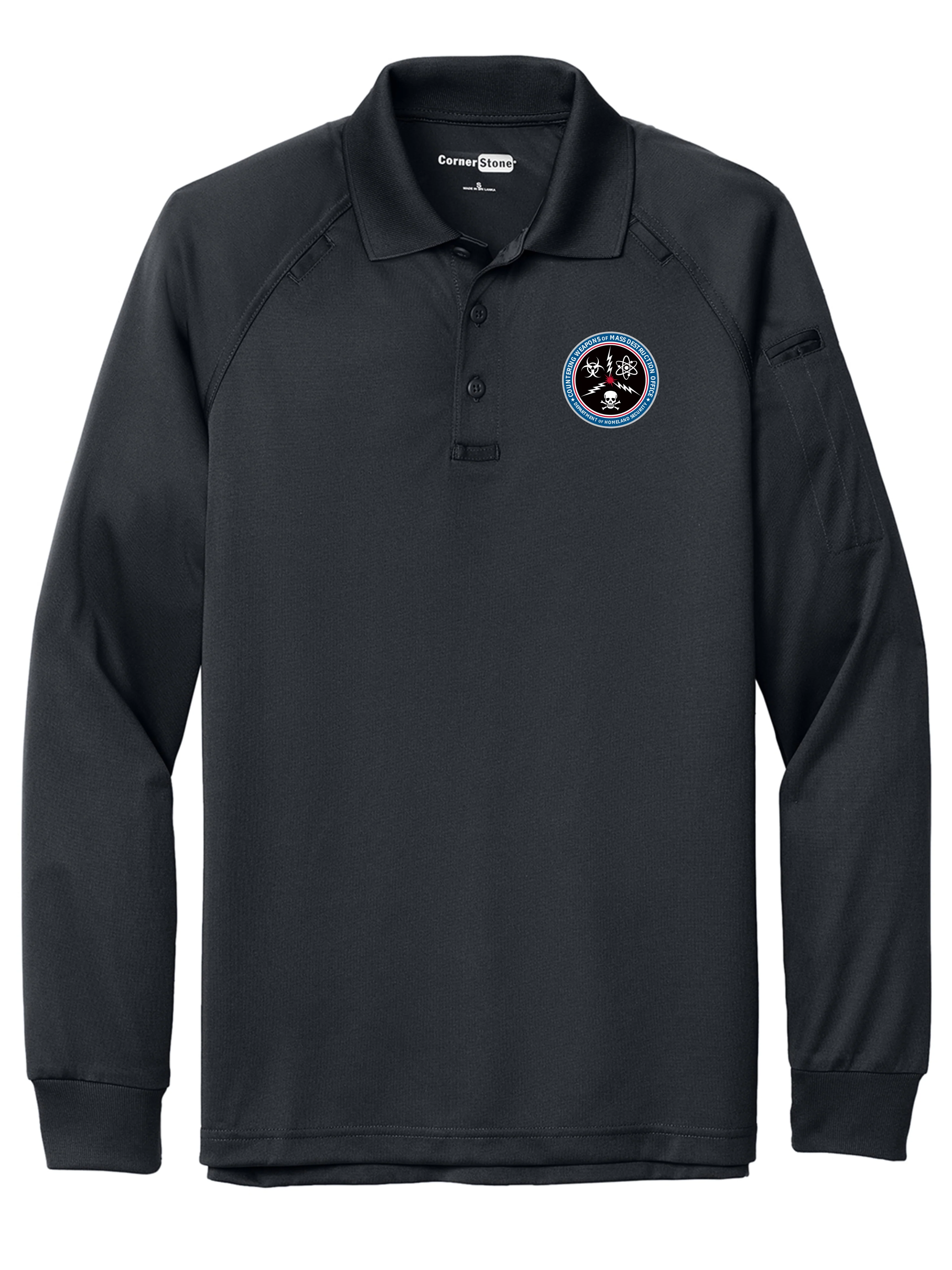 CWMD TACTICAL Polo- Men's Long Sleeve - Image 4