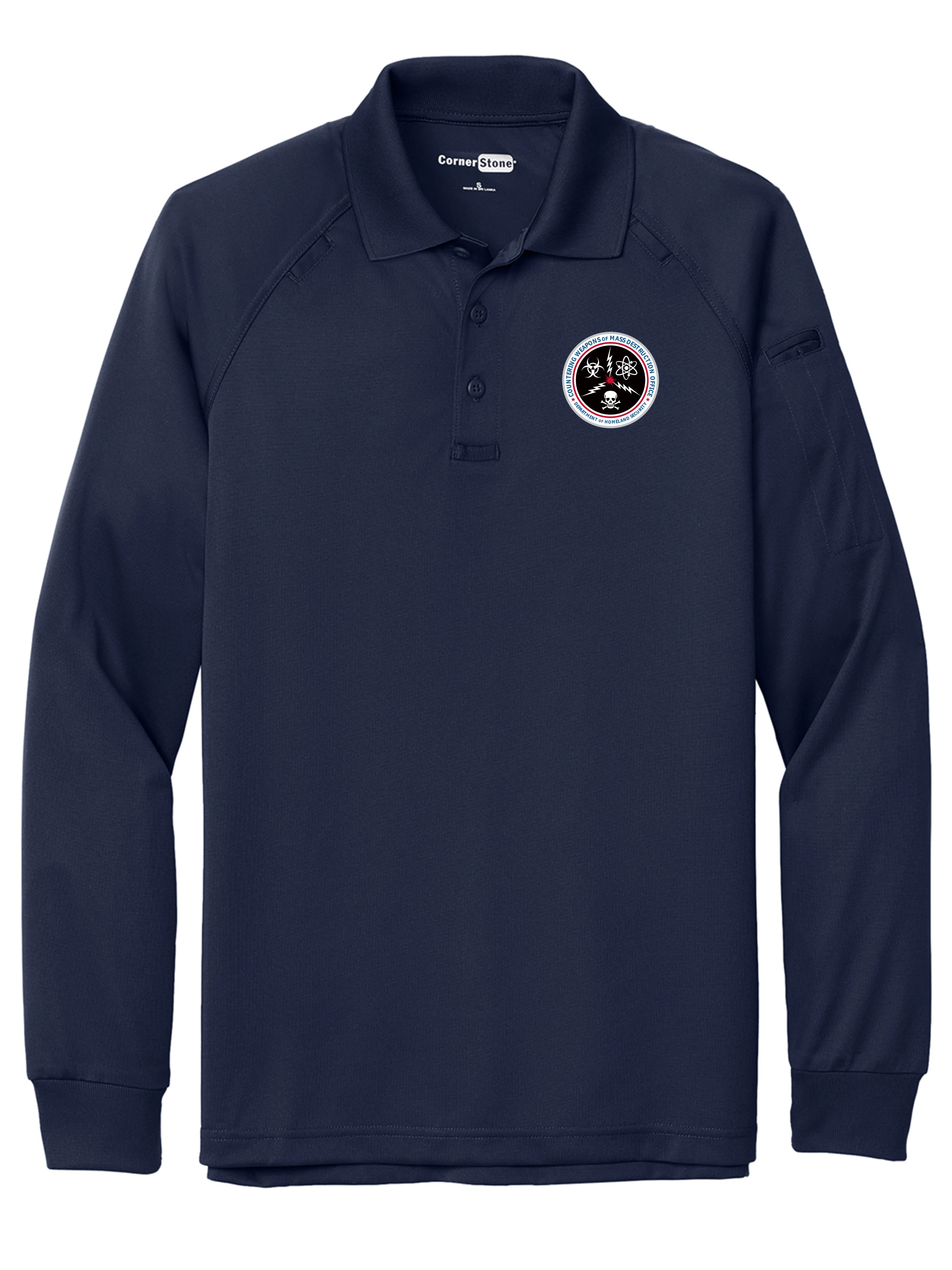 CWMD TACTICAL Polo- Men's Long Sleeve - Image 2