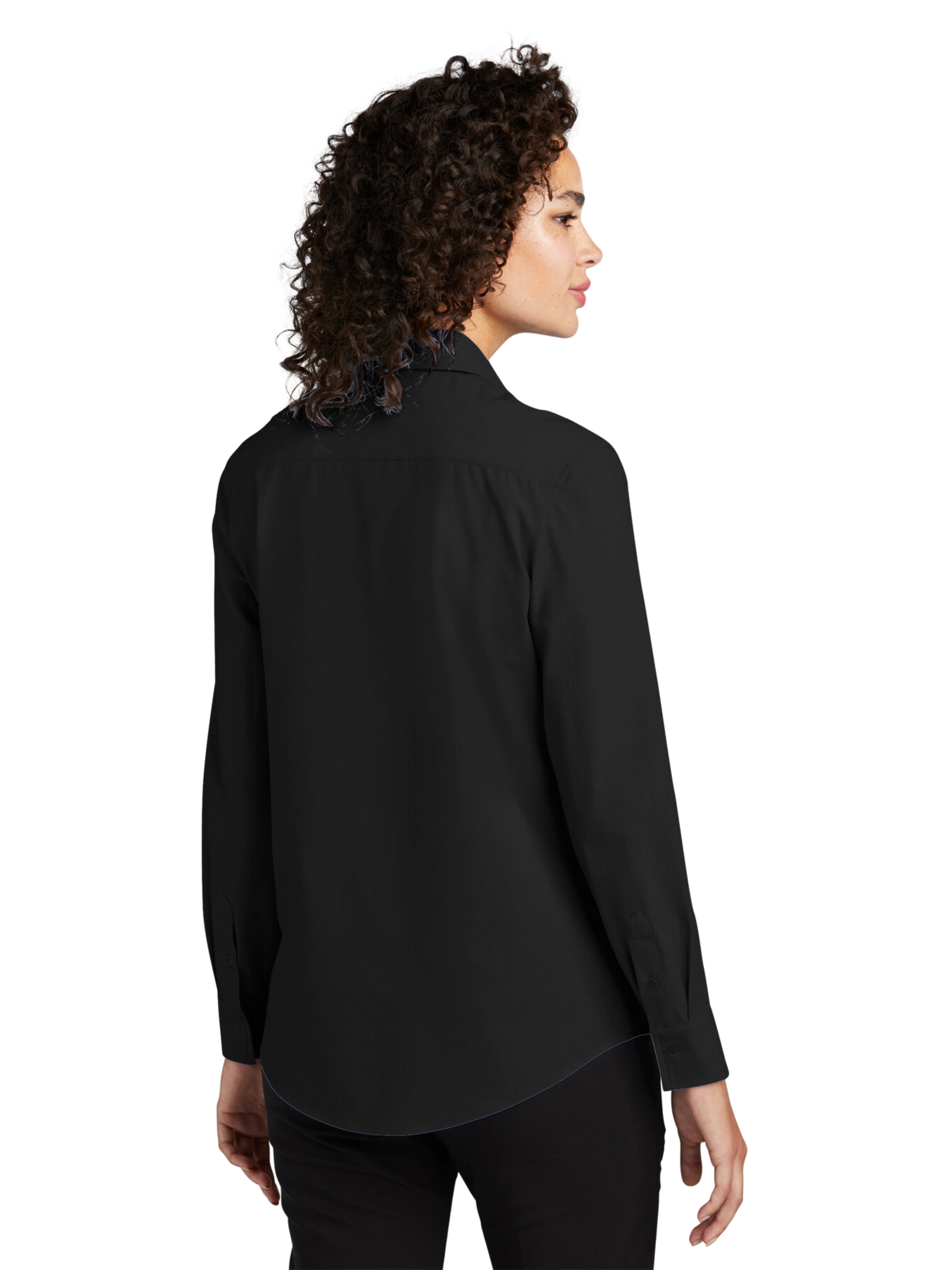 DCSA - Women’s Long Sleeve Stretch Woven Shirt - Image 4