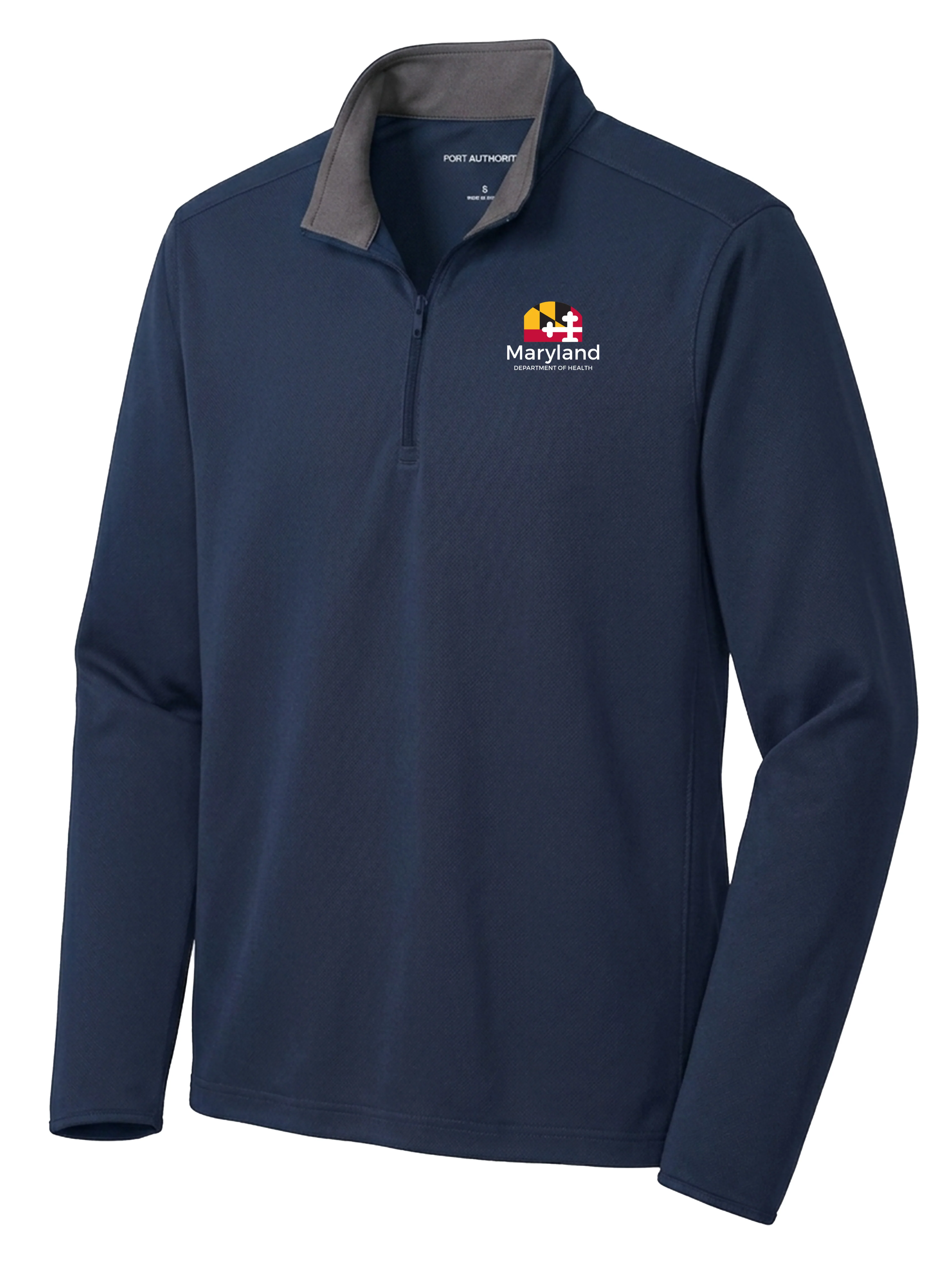 Maryland Department of Health (MDH) Men's Dri Fit 1/4 Zip - Image 2