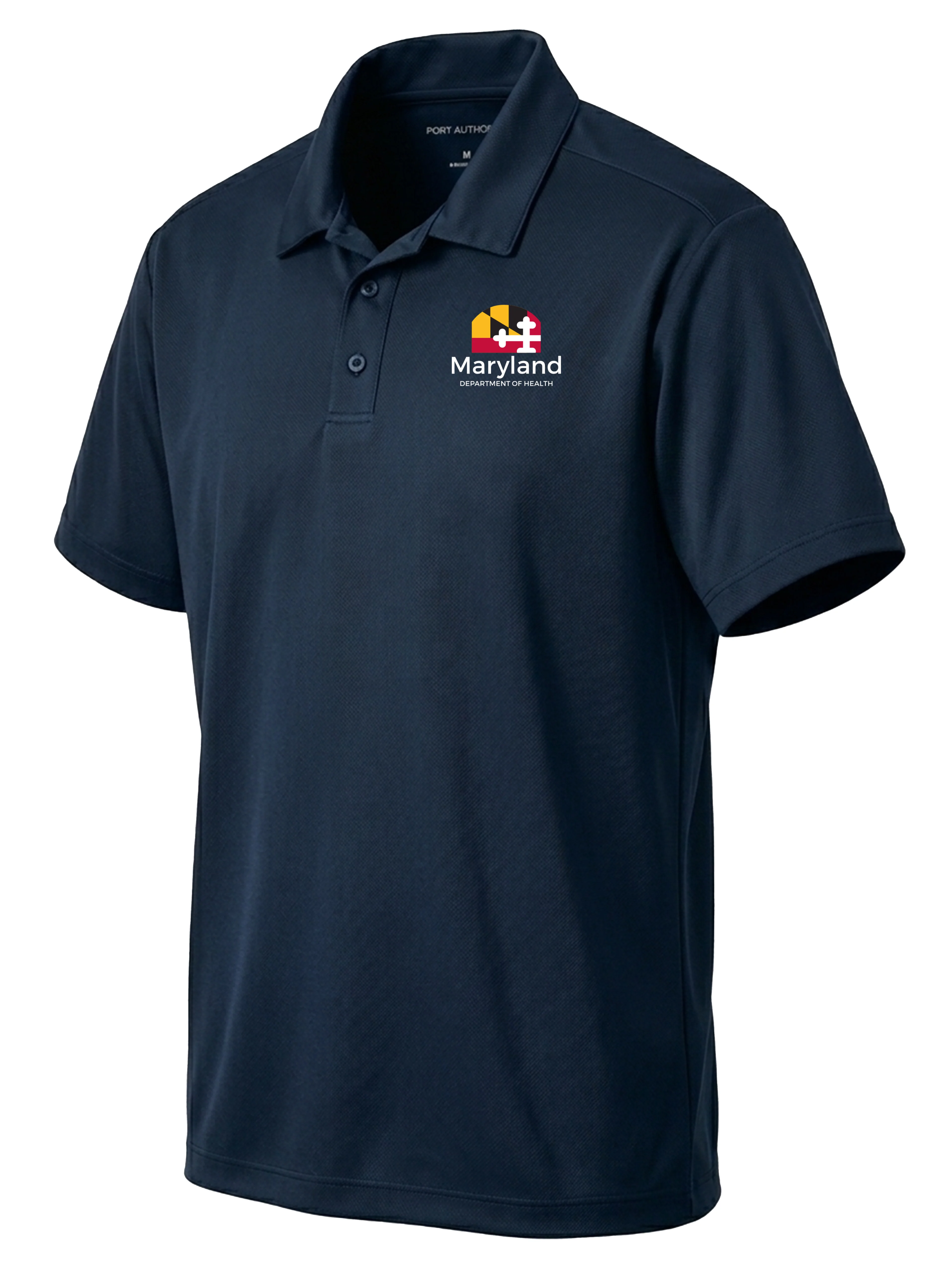 Maryland Department of Health (MDH) Men's Dri Fit Polo - Image 2