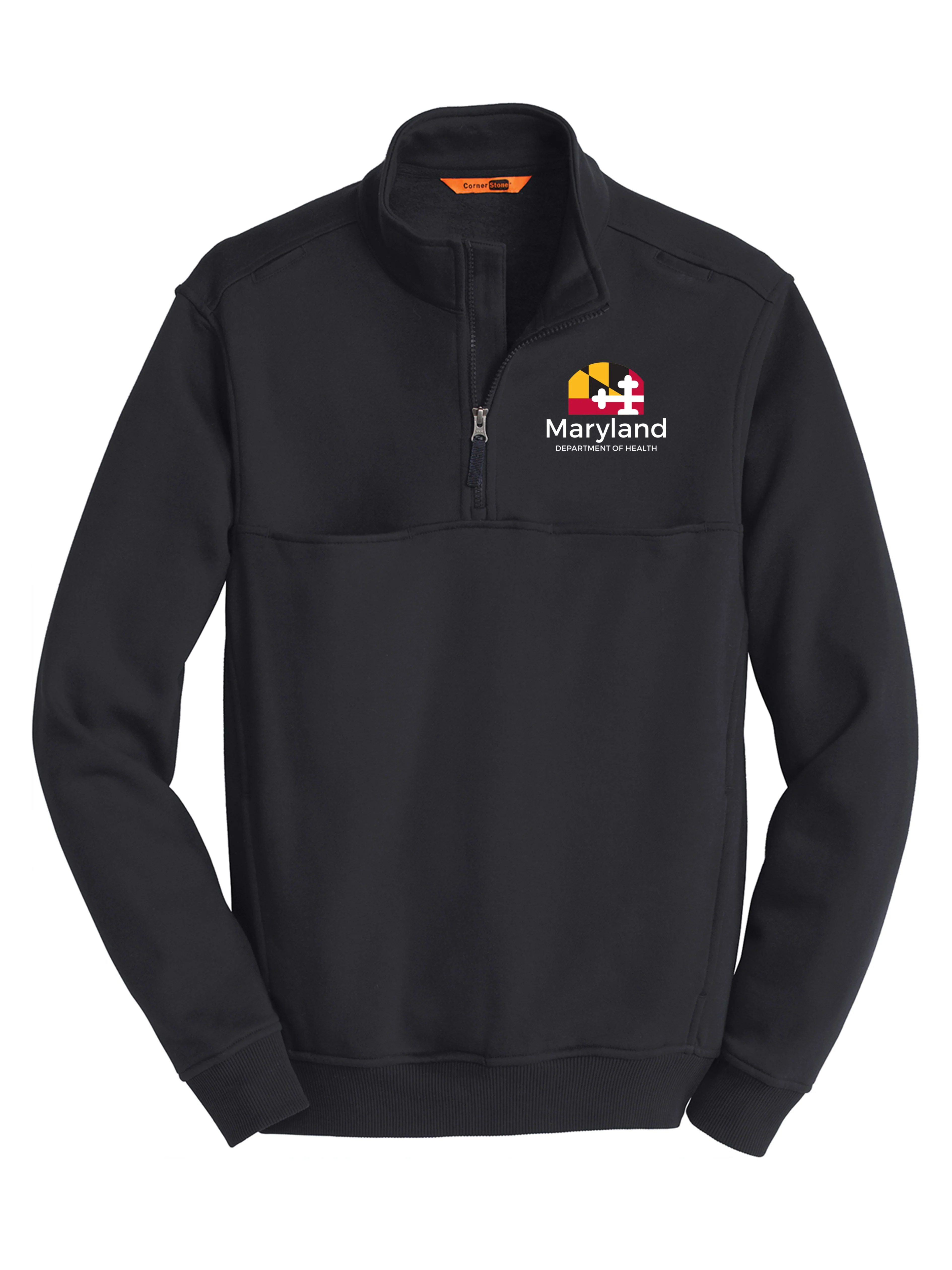 Maryland Department of Health (MDH) Men's Fleece Job Shirt - Image 2