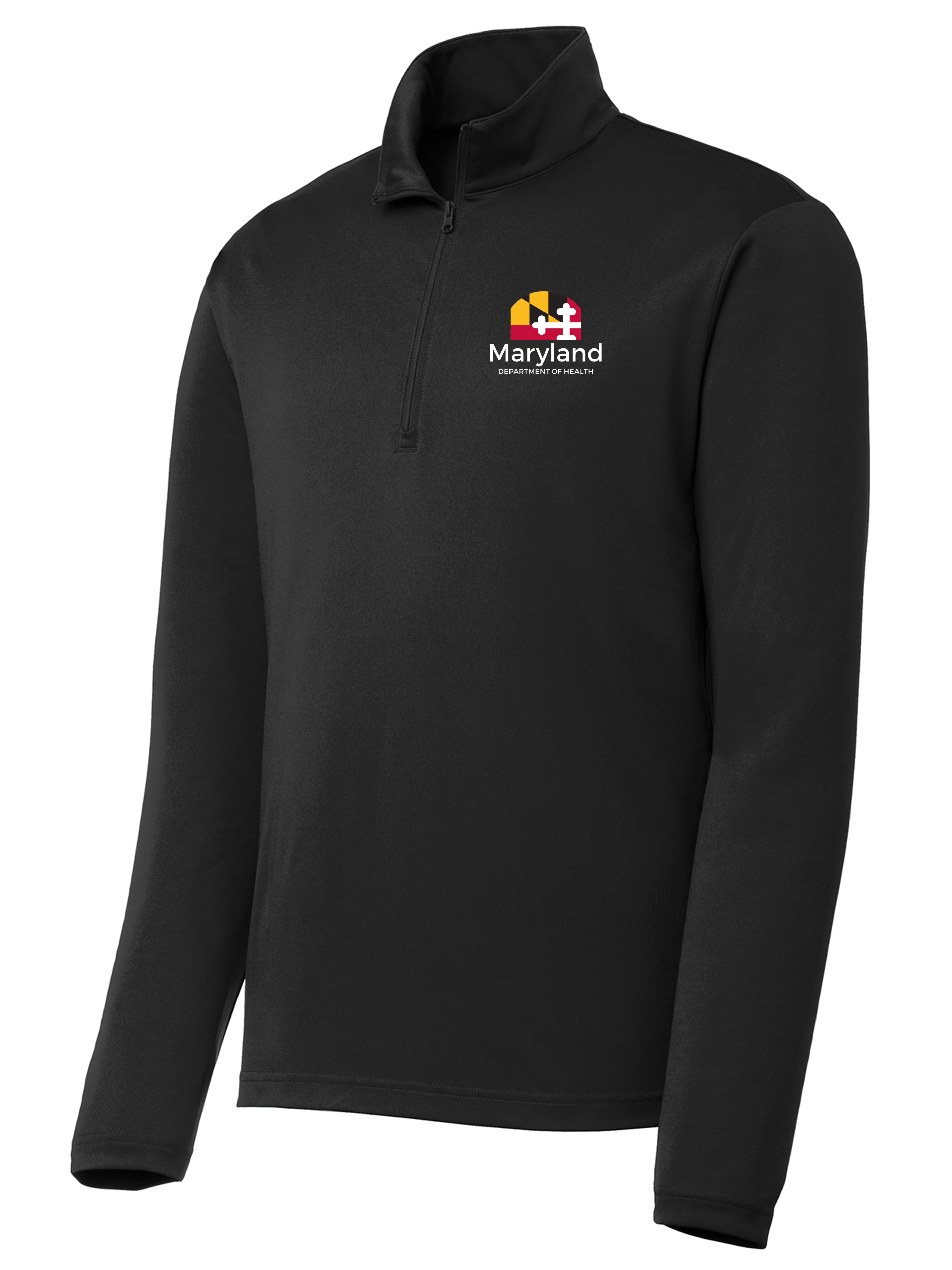 Maryland Department of Health (MDH) Men's Lightweight Dri Fit 1/4 Zip