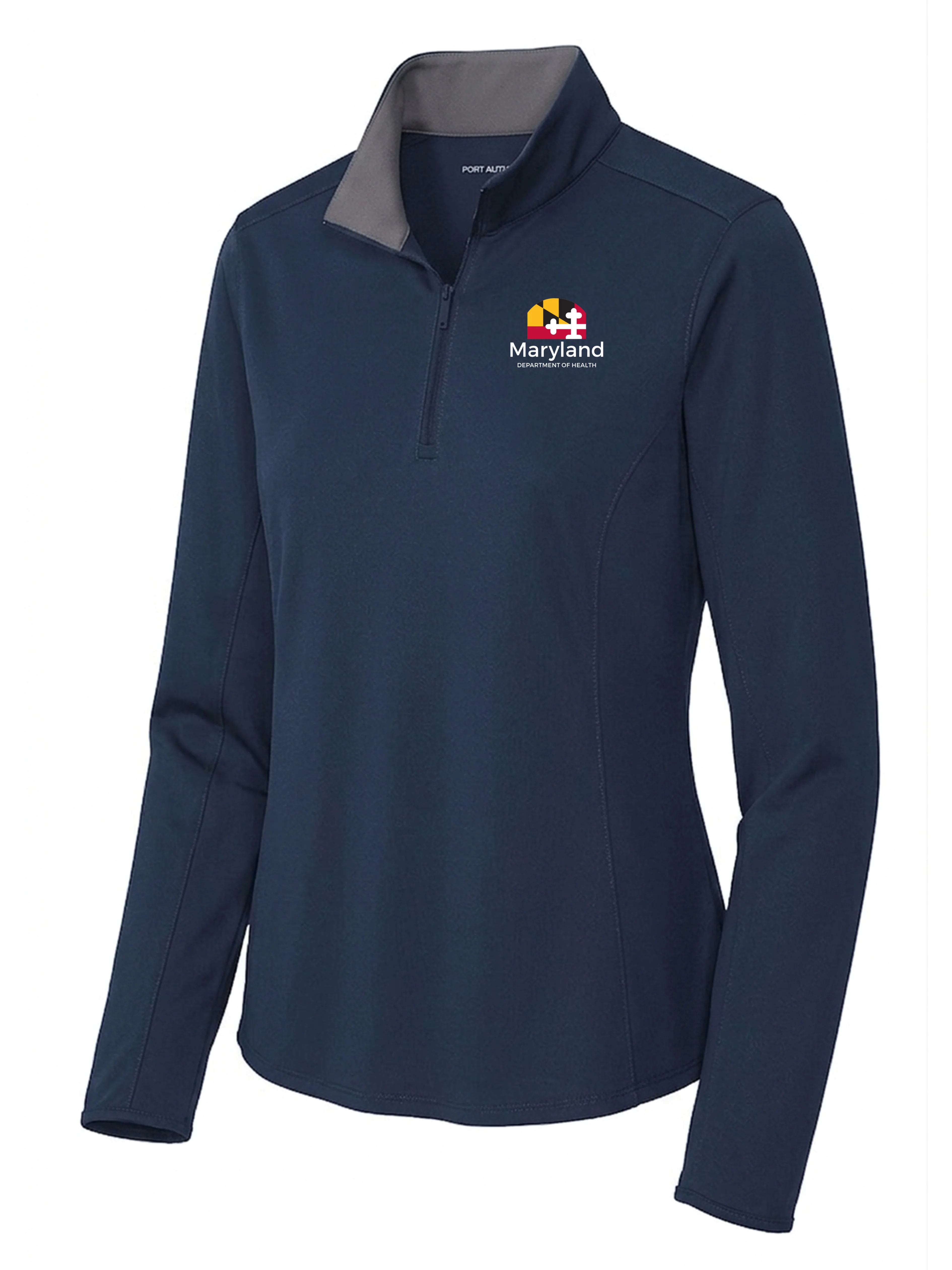 Maryland Department of Health (MDH) Women's Dri Fit 1/4 Zip - Image 2