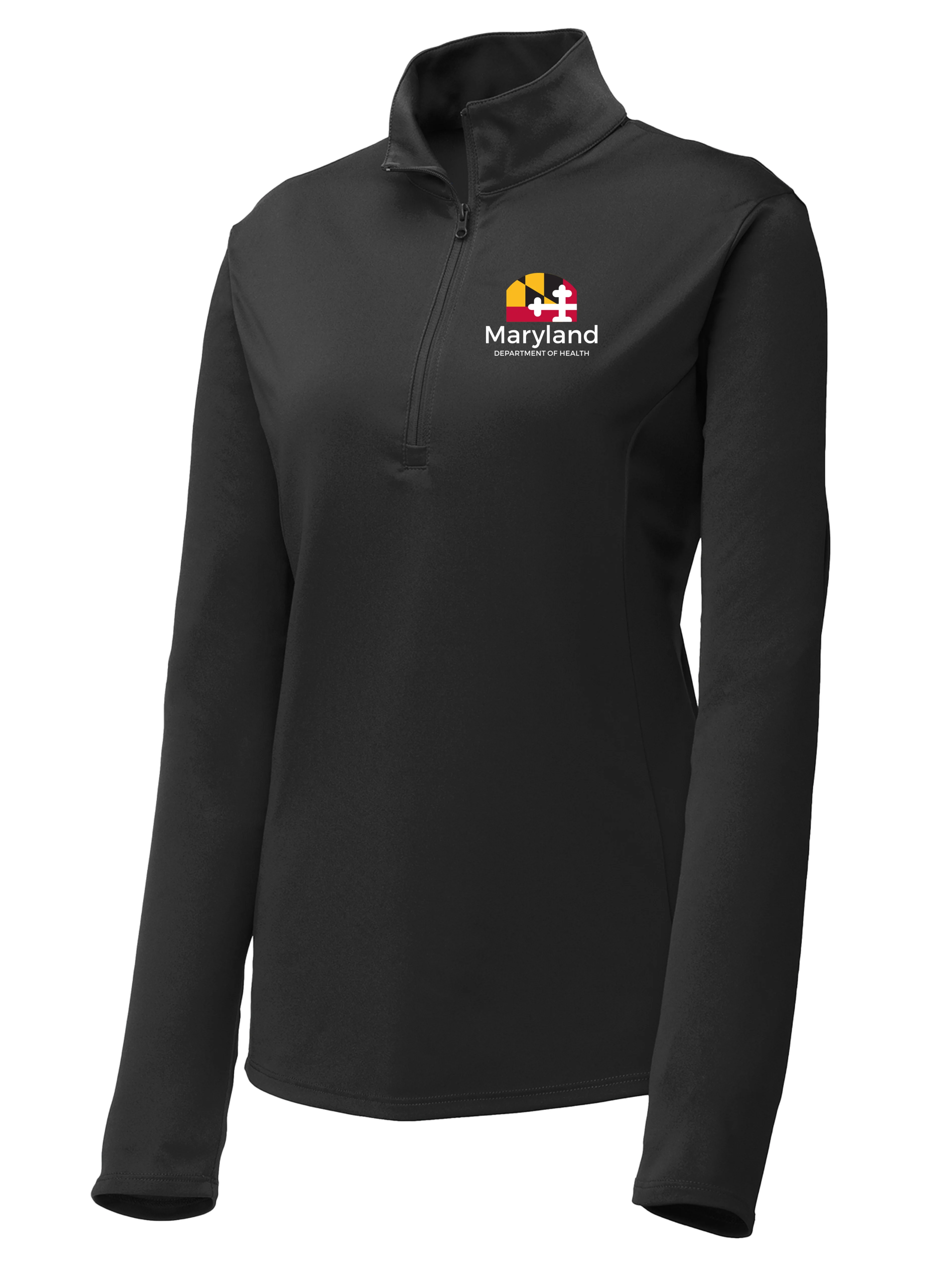 Maryland Department of Health (MDH) Women's Lightweight Dri Fit 1/4 Zip