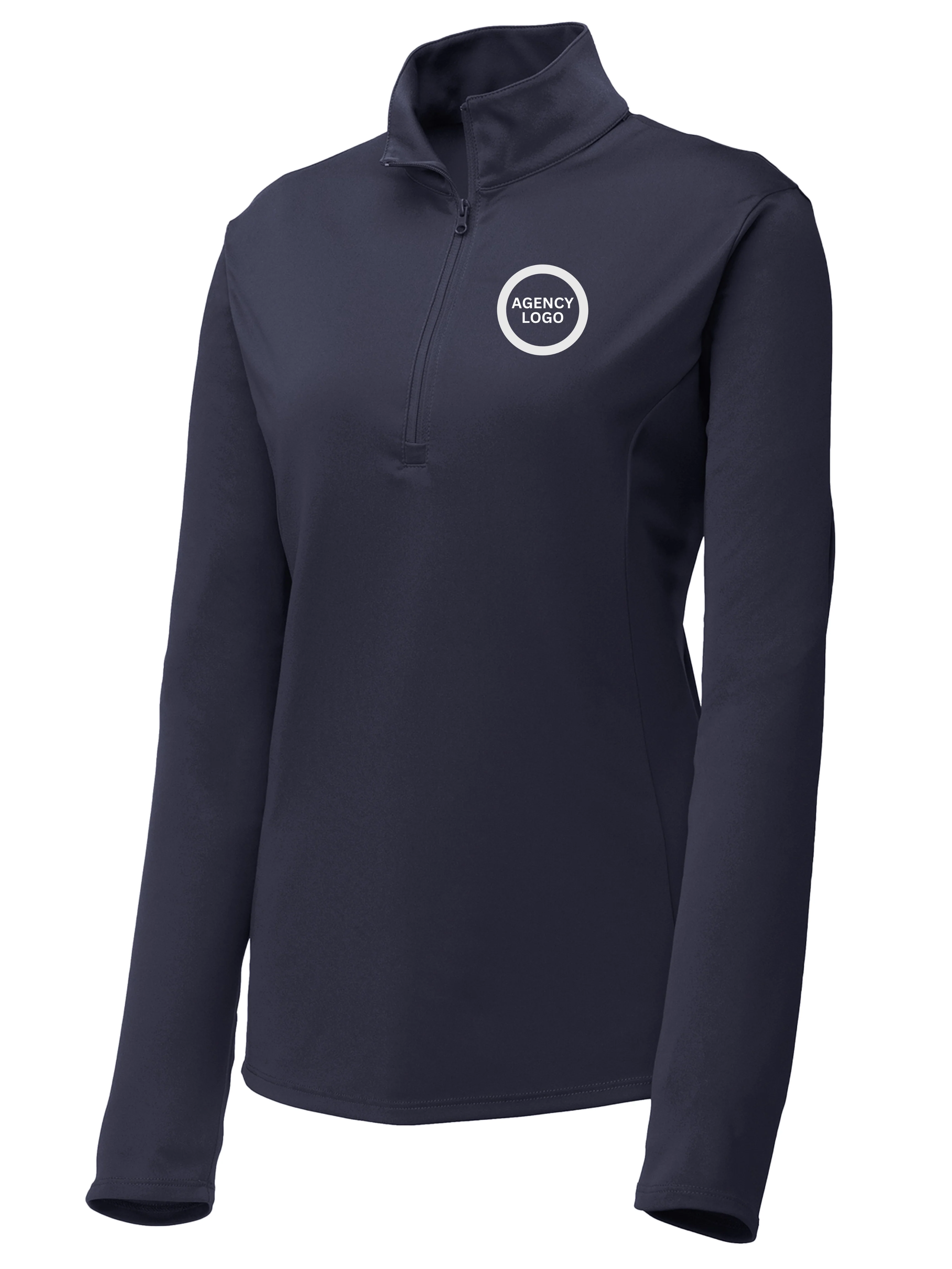 LIGHTWEIGHT 1/4 Zip Women's Dri Fit - Image 2