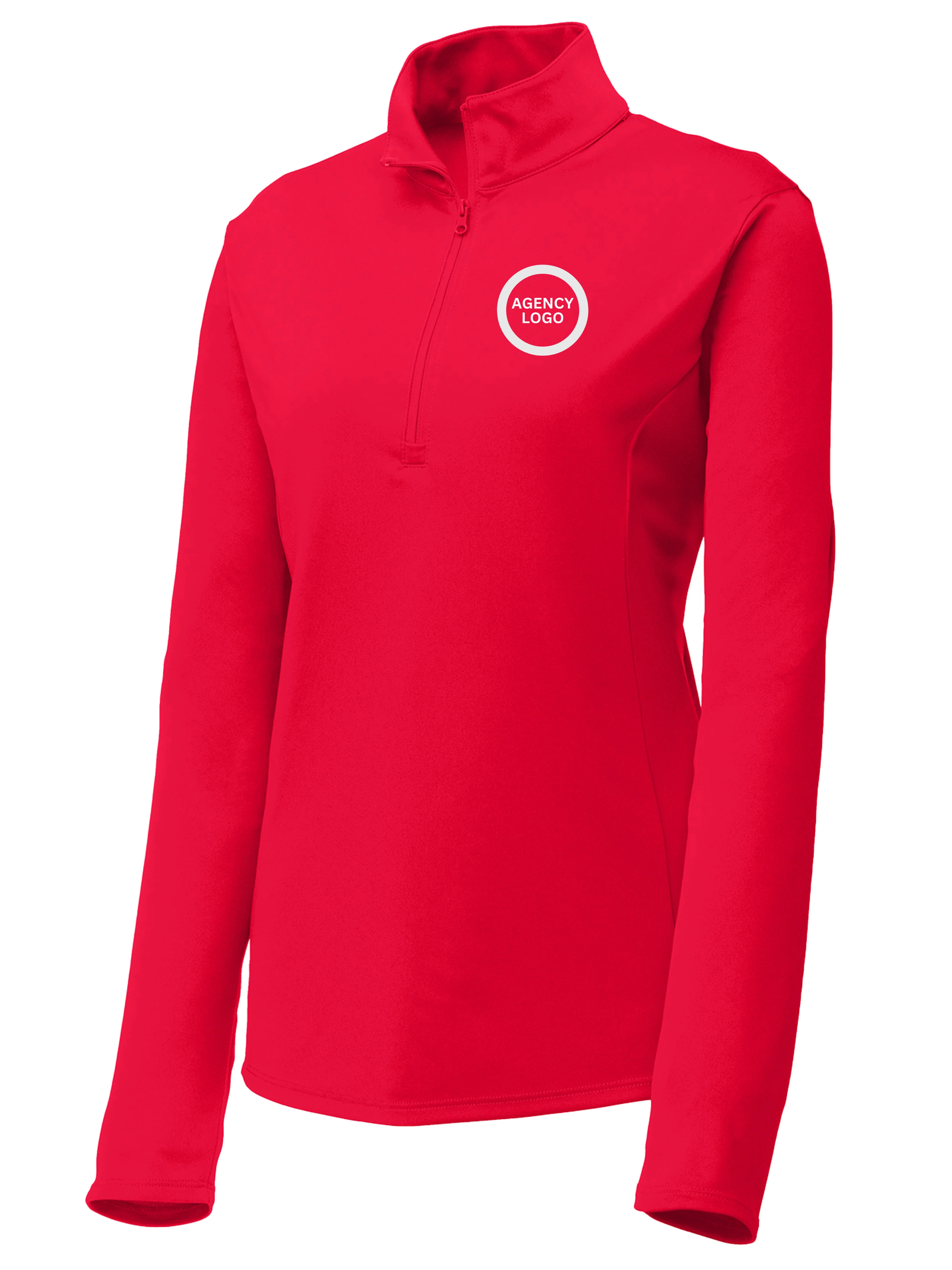 LIGHTWEIGHT 1/4 Zip Women's Dri Fit - Image 3