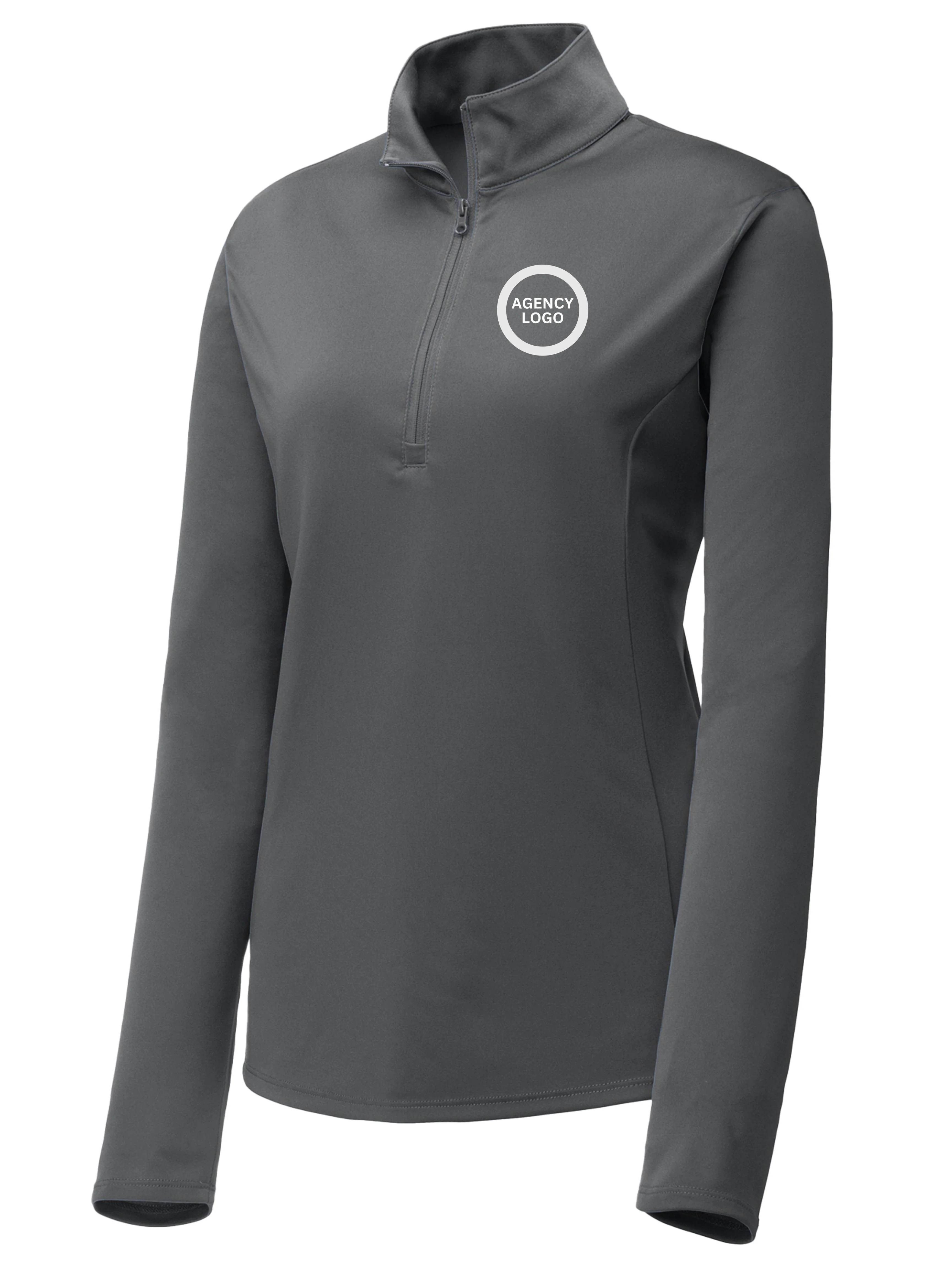 LIGHTWEIGHT 1/4 Zip Women's Dri Fit - Image 4