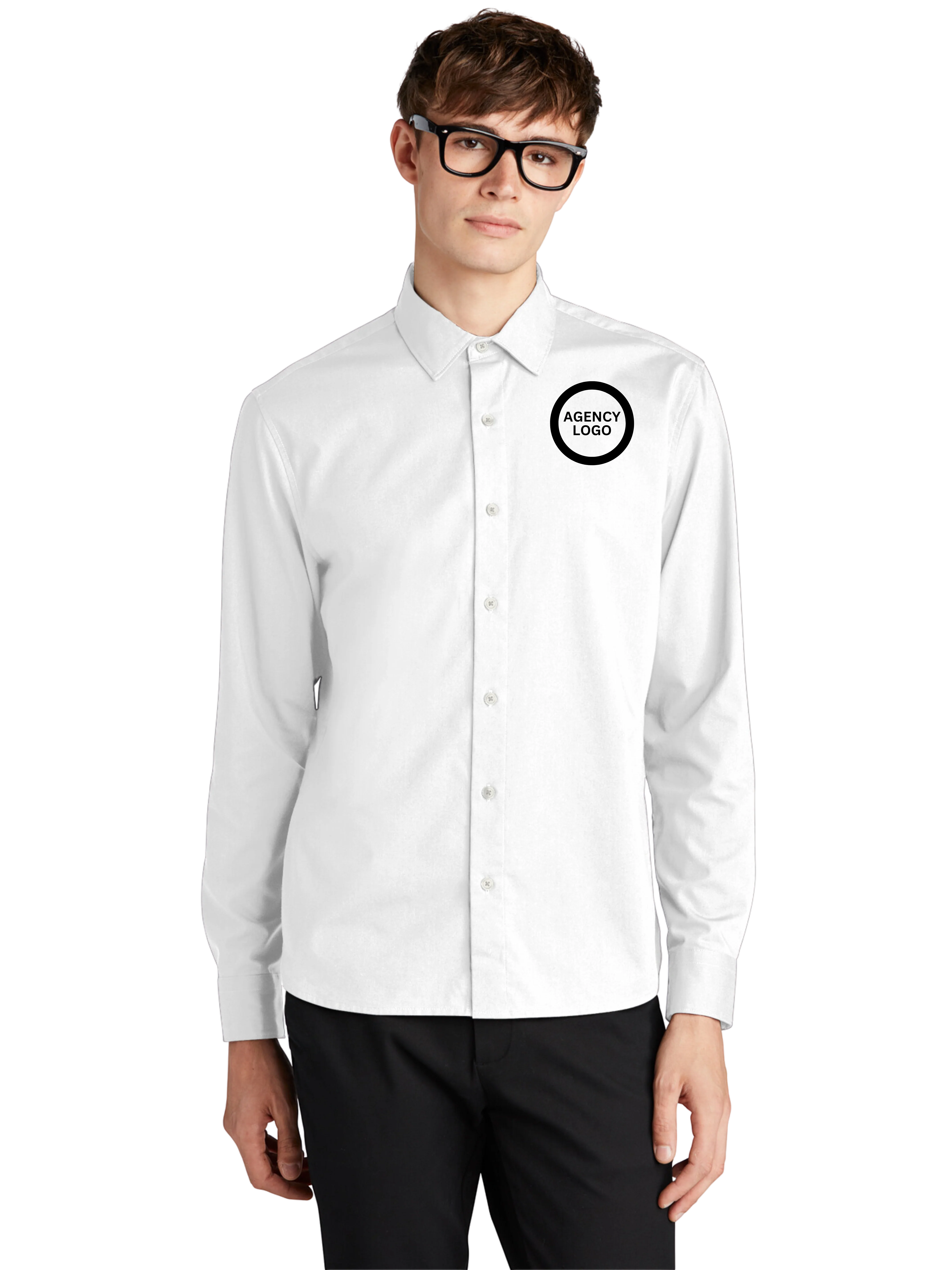 Mercer+Mettle™ Long Sleeve Stretch Woven Shirt - Image 17