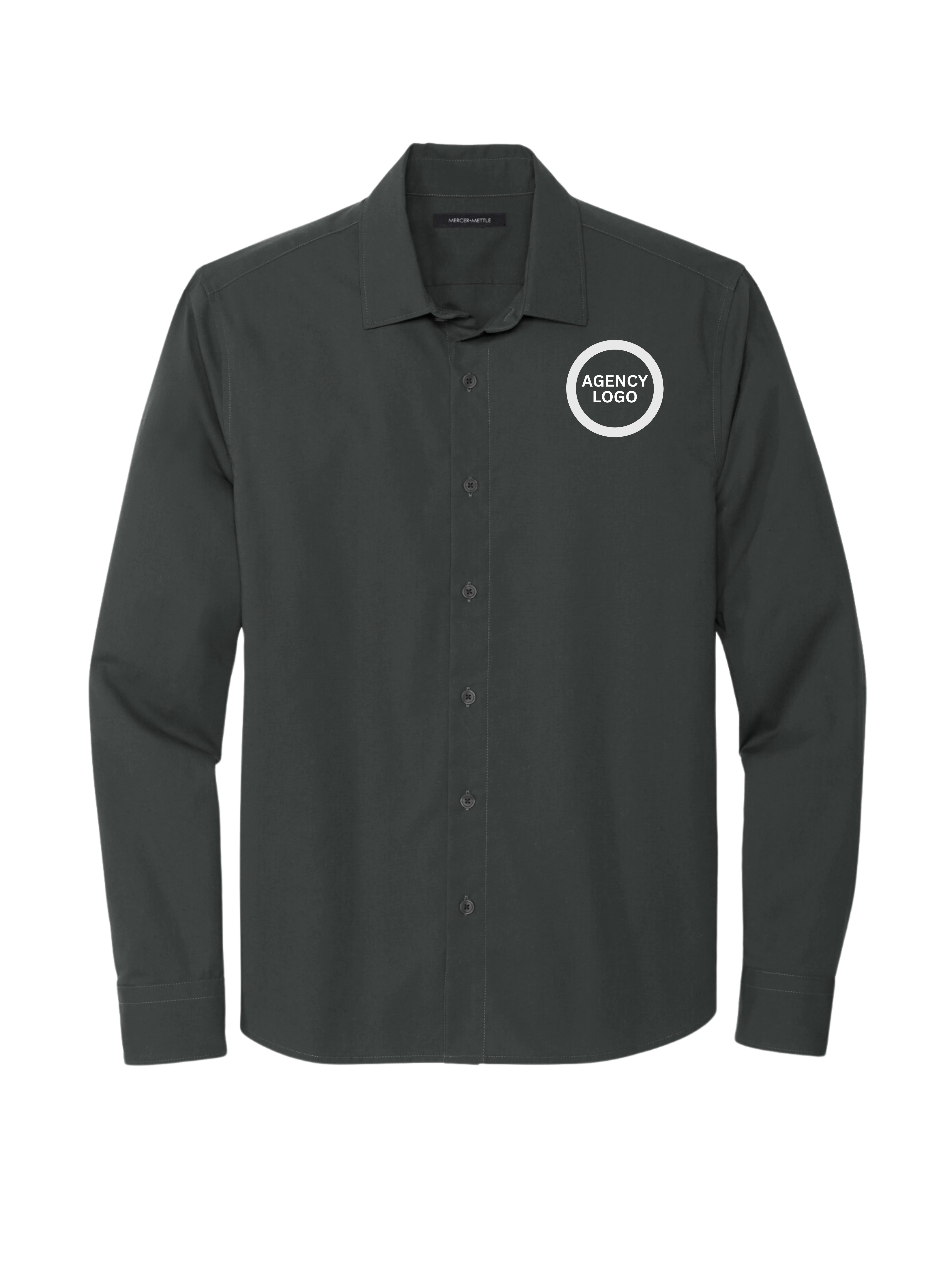 Mercer+Mettle™ Long Sleeve Stretch Woven Shirt - Image 6