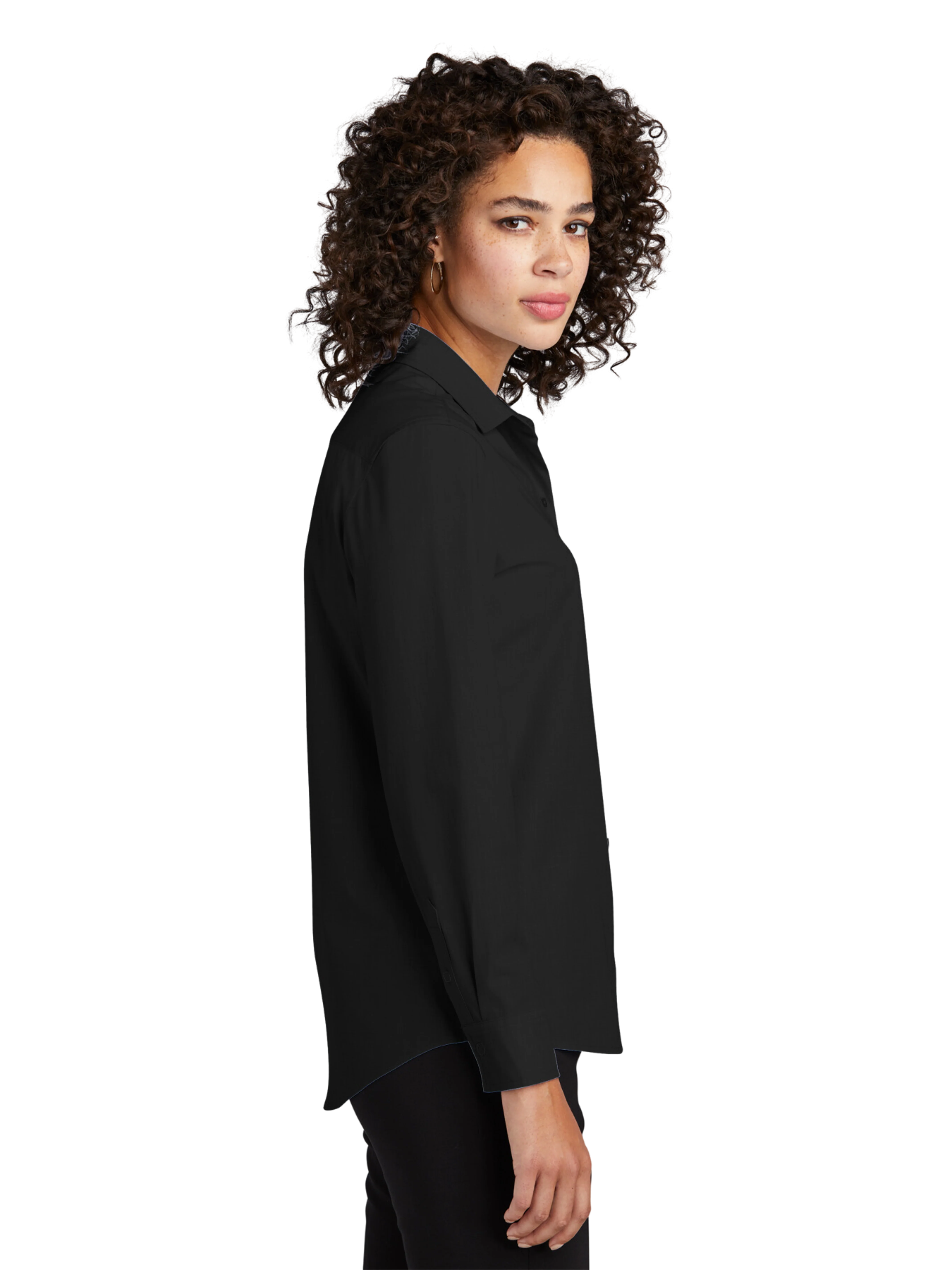 Mercer+Mettle™ Women’s Long Sleeve Stretch Woven Shirt - Image 5