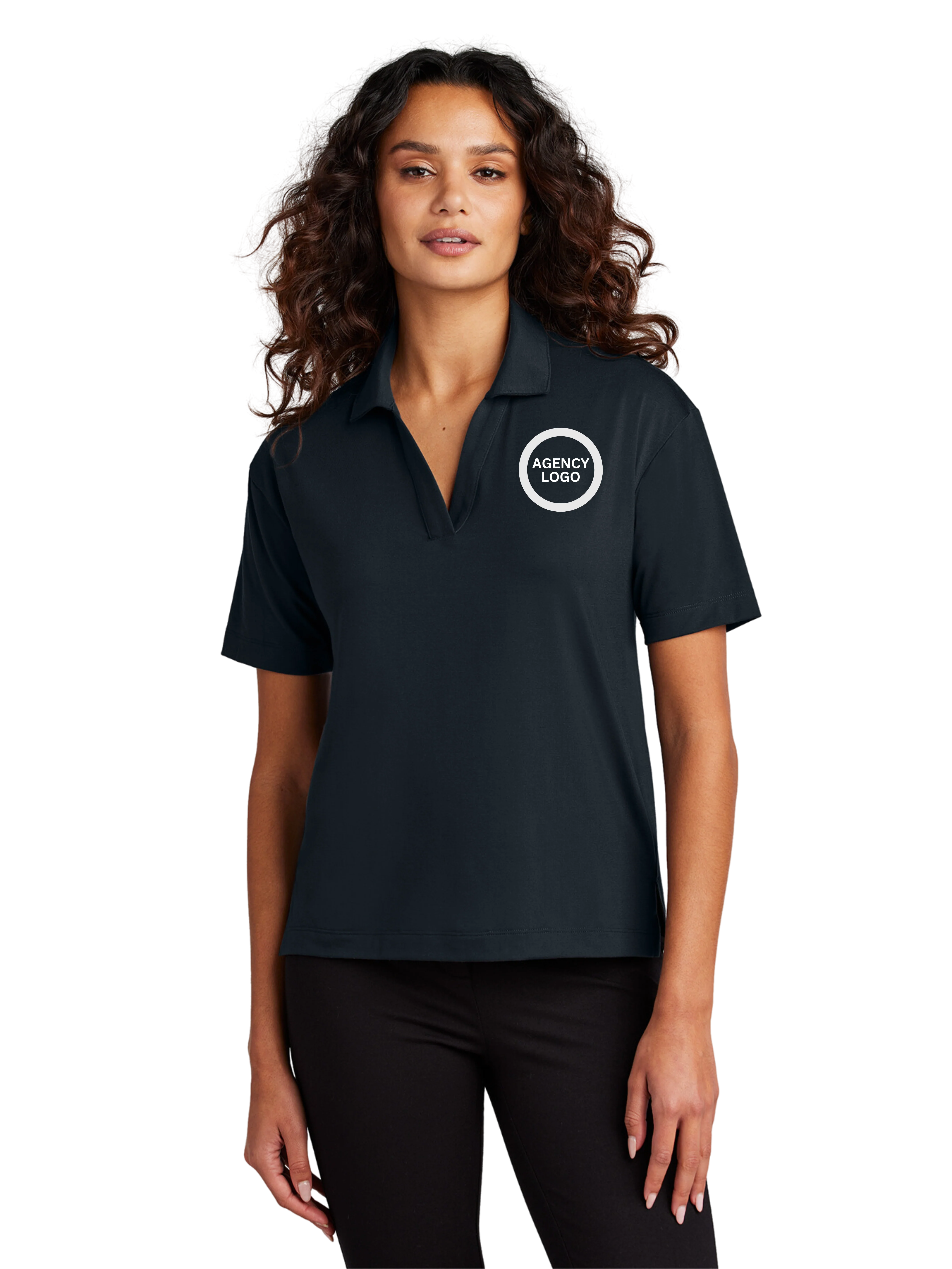 Mercer+Mettle™ Women’s Stretch Jersey Polo - Image 12