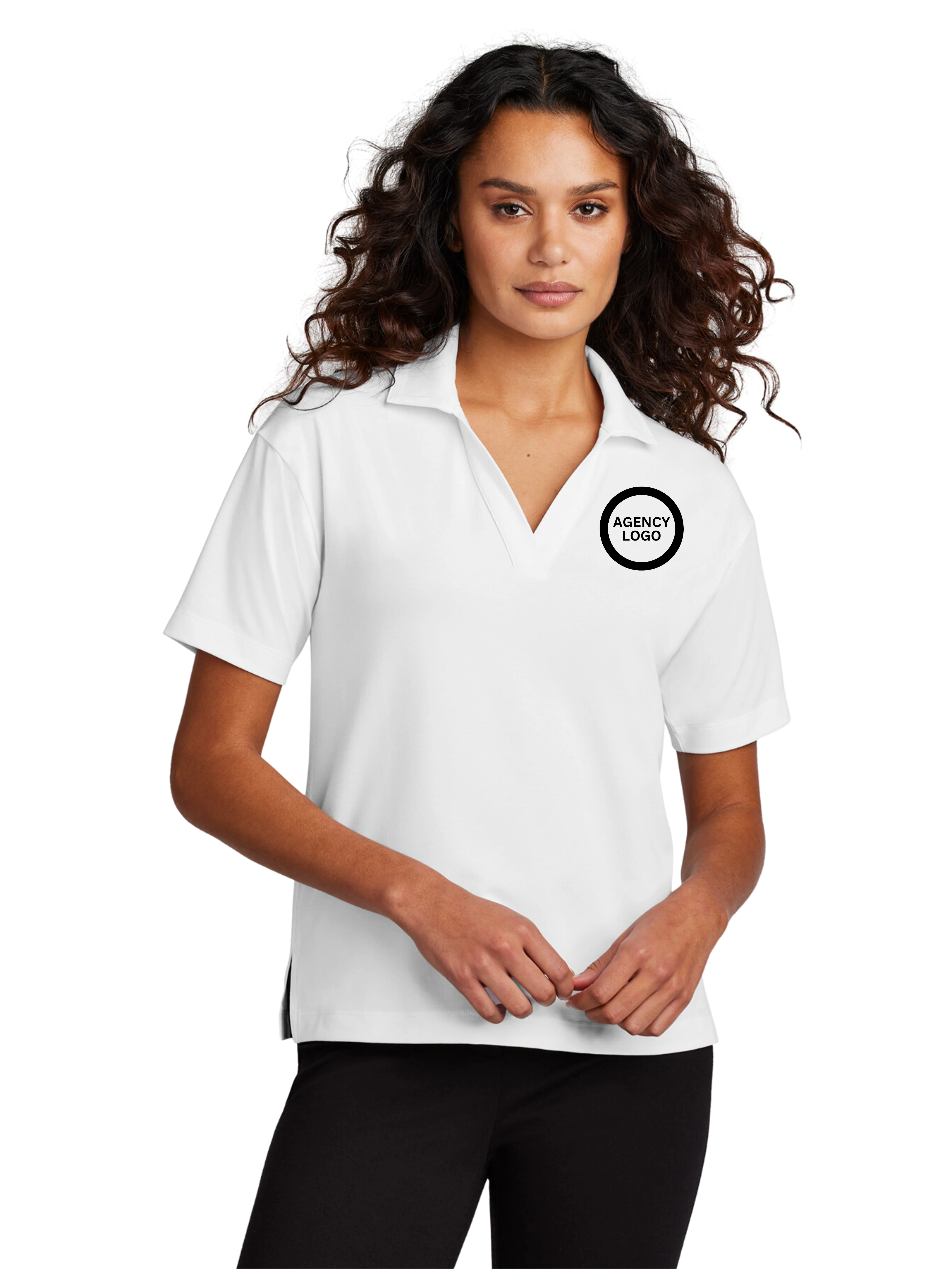 Mercer+Mettle™ Women’s Stretch Jersey Polo - Image 17