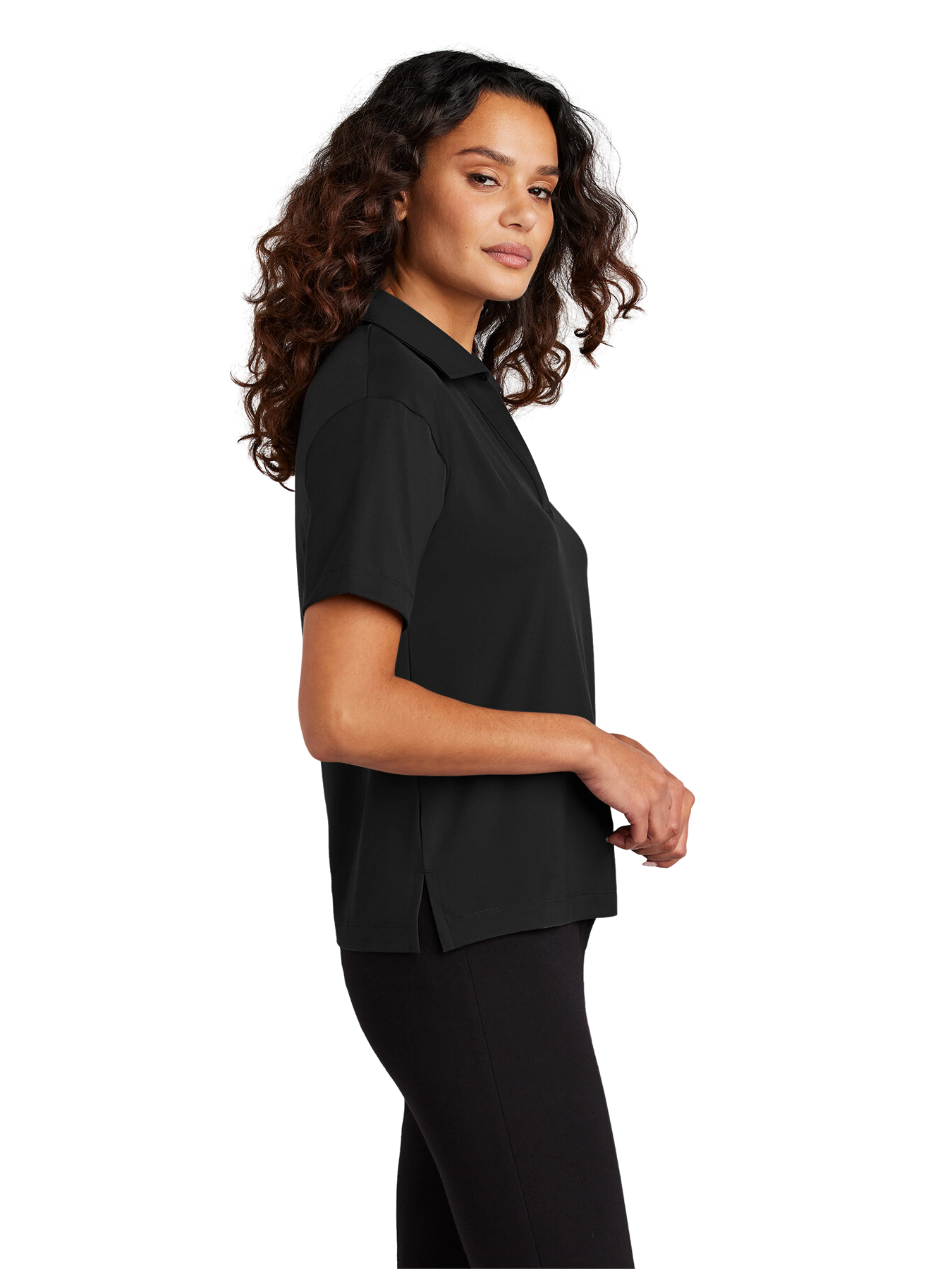 Mercer+Mettle™ Women’s Stretch Jersey Polo - Image 5