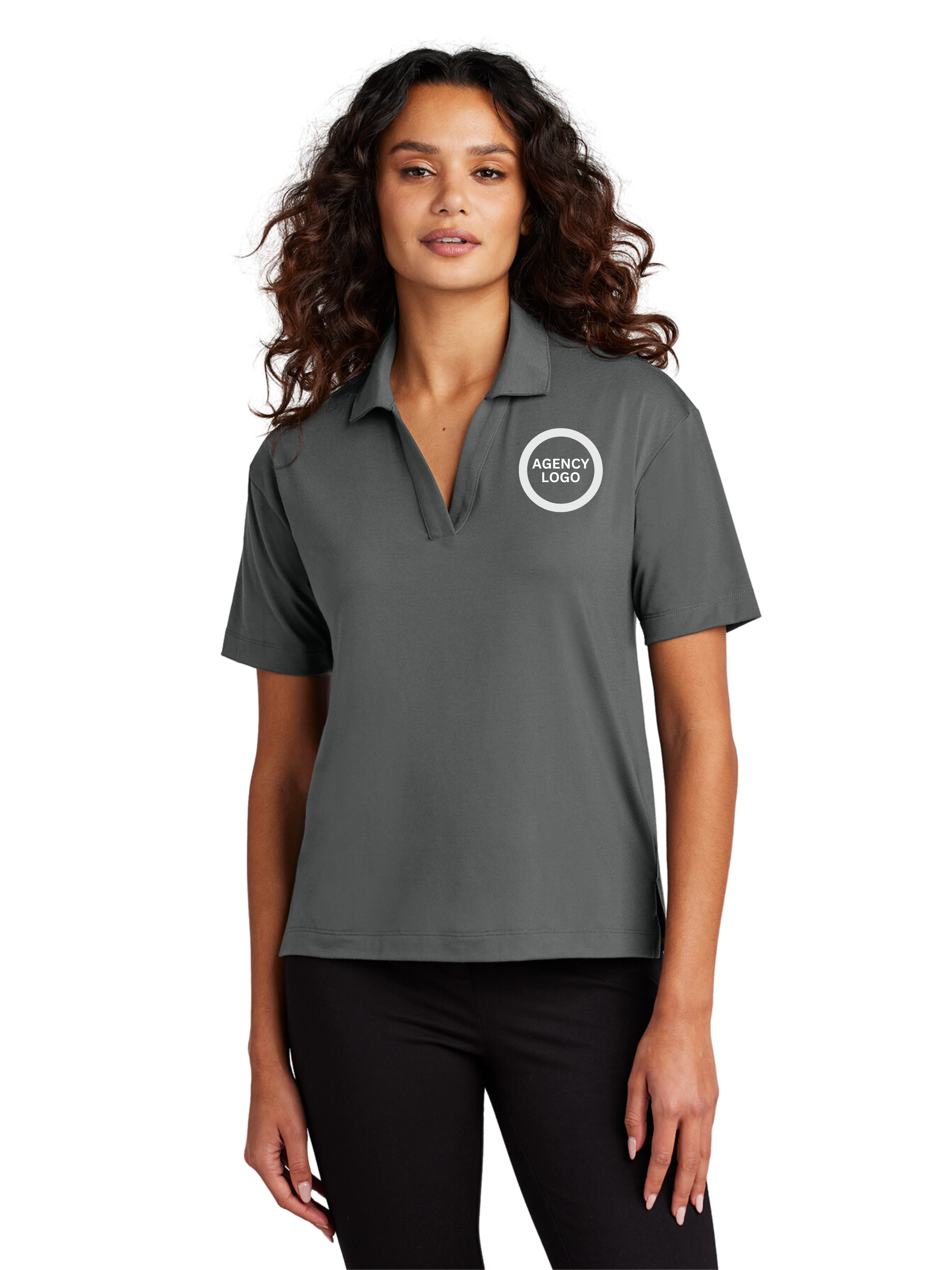 Mercer+Mettle™ Women’s Stretch Jersey Polo - Image 7