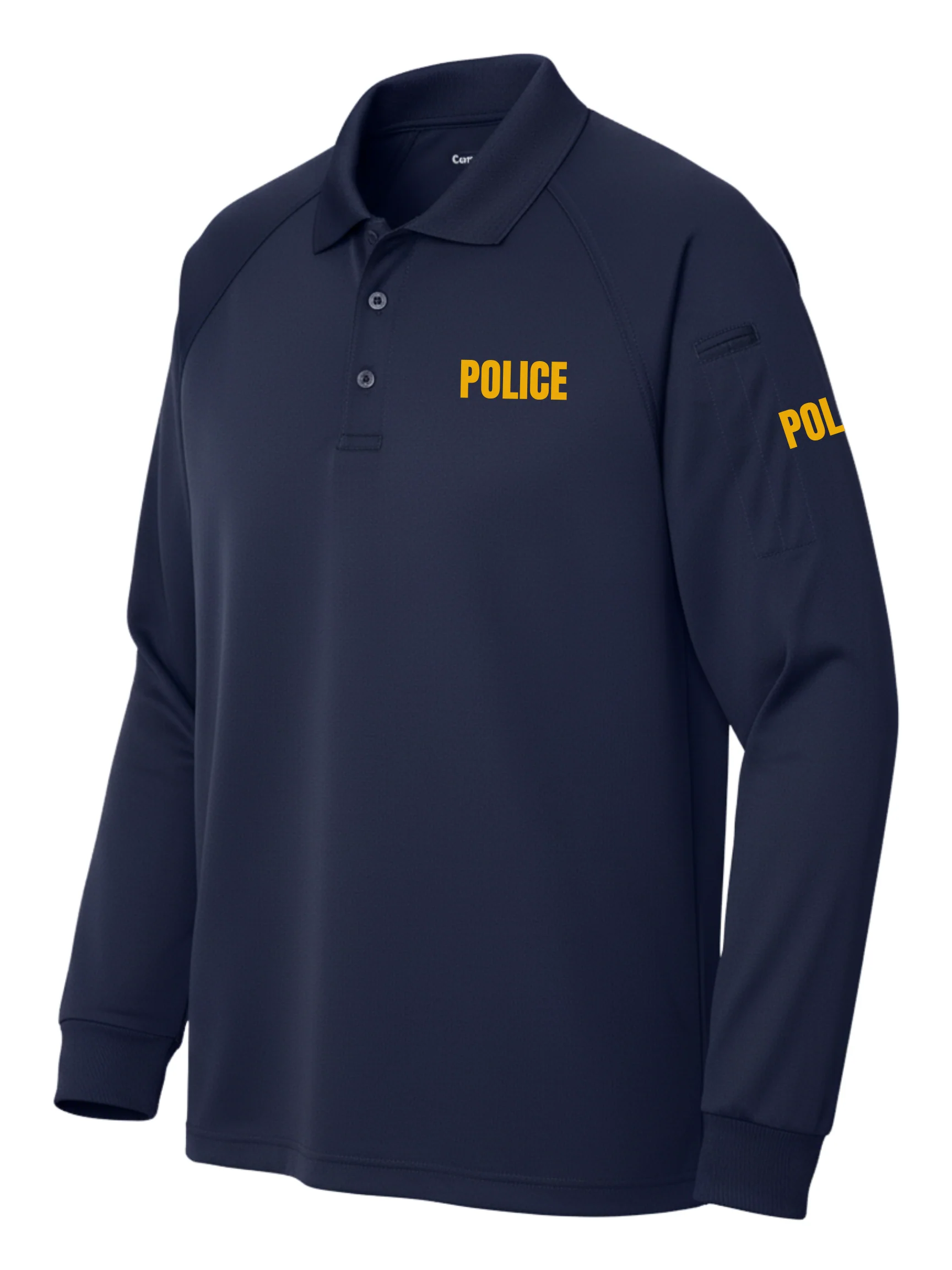 Navy Tactical Long Sleeve - Police Men's Shirt (Yellow) - Image 2