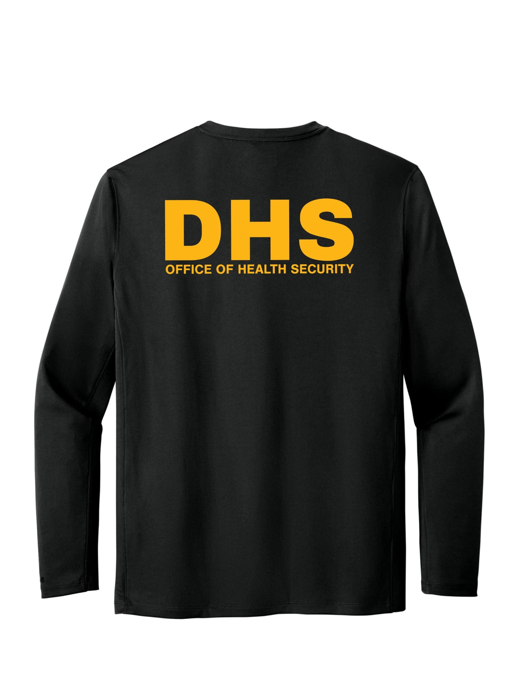 OHS Agency Long Sleeve T-Shirt (Yellow) - Image 2