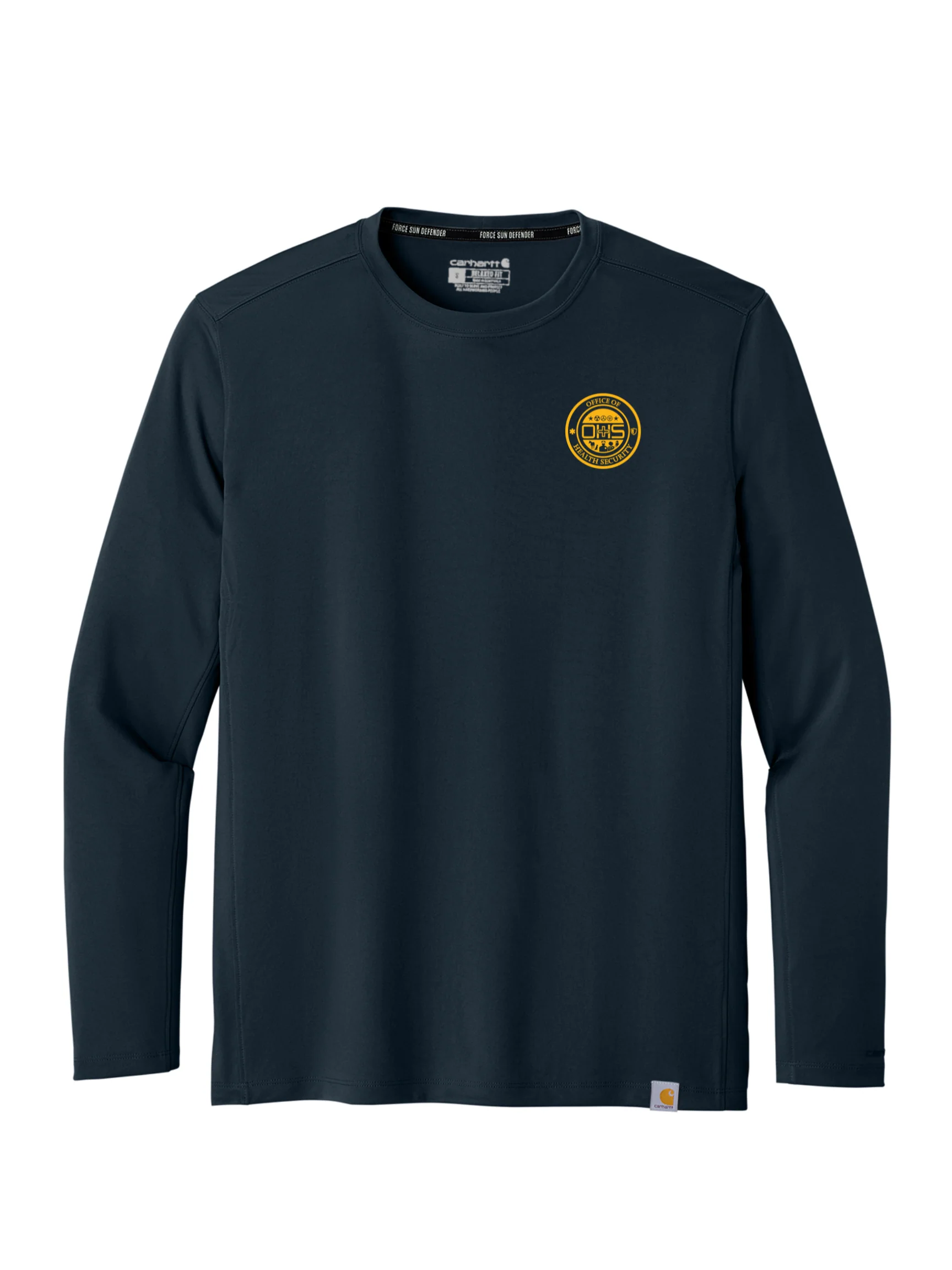 OHS Agency Long Sleeve T-Shirt (Yellow) - Image 3