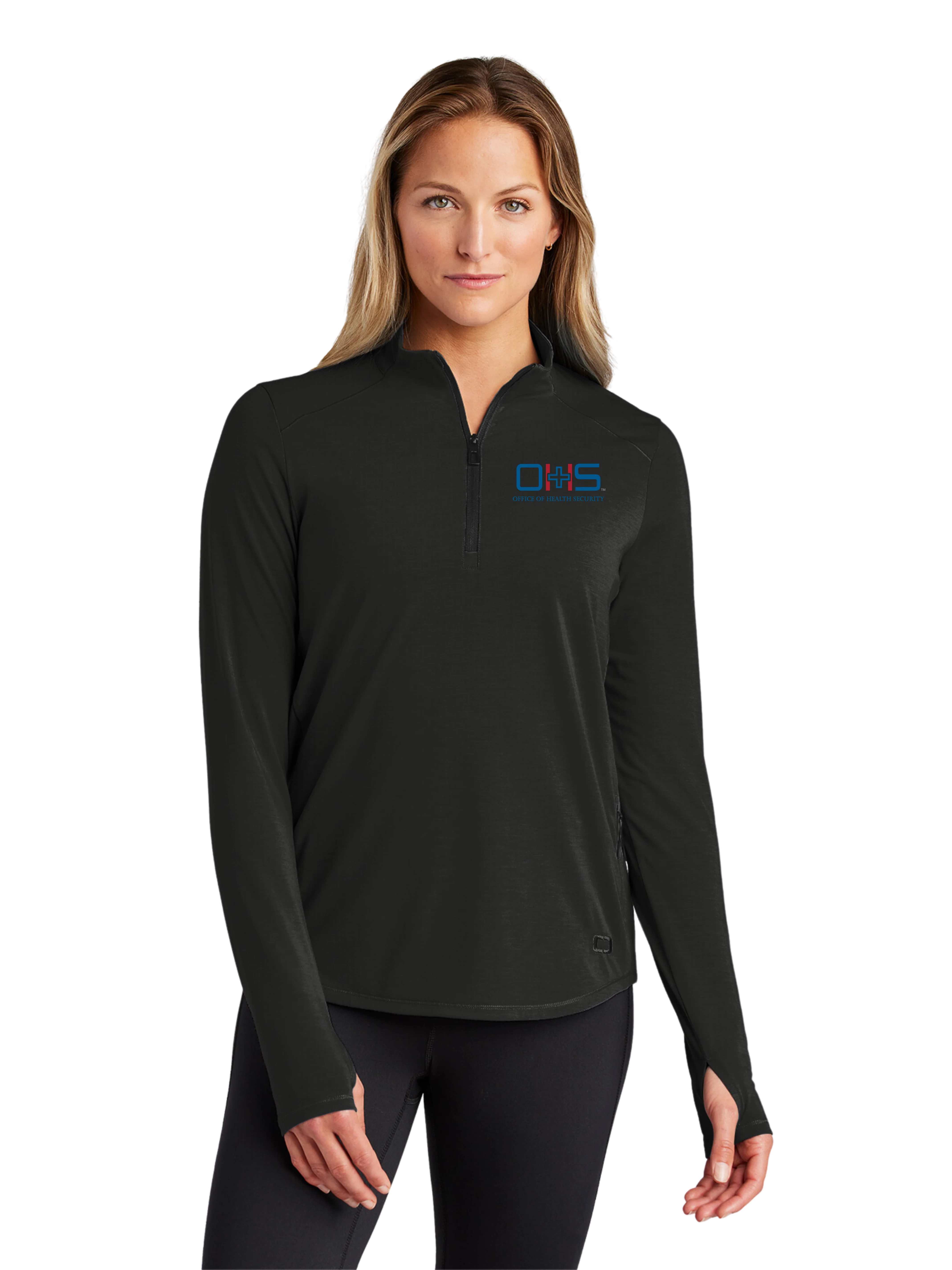 OHS Logo - Ladies Motion 1/4-Zip - Image 3