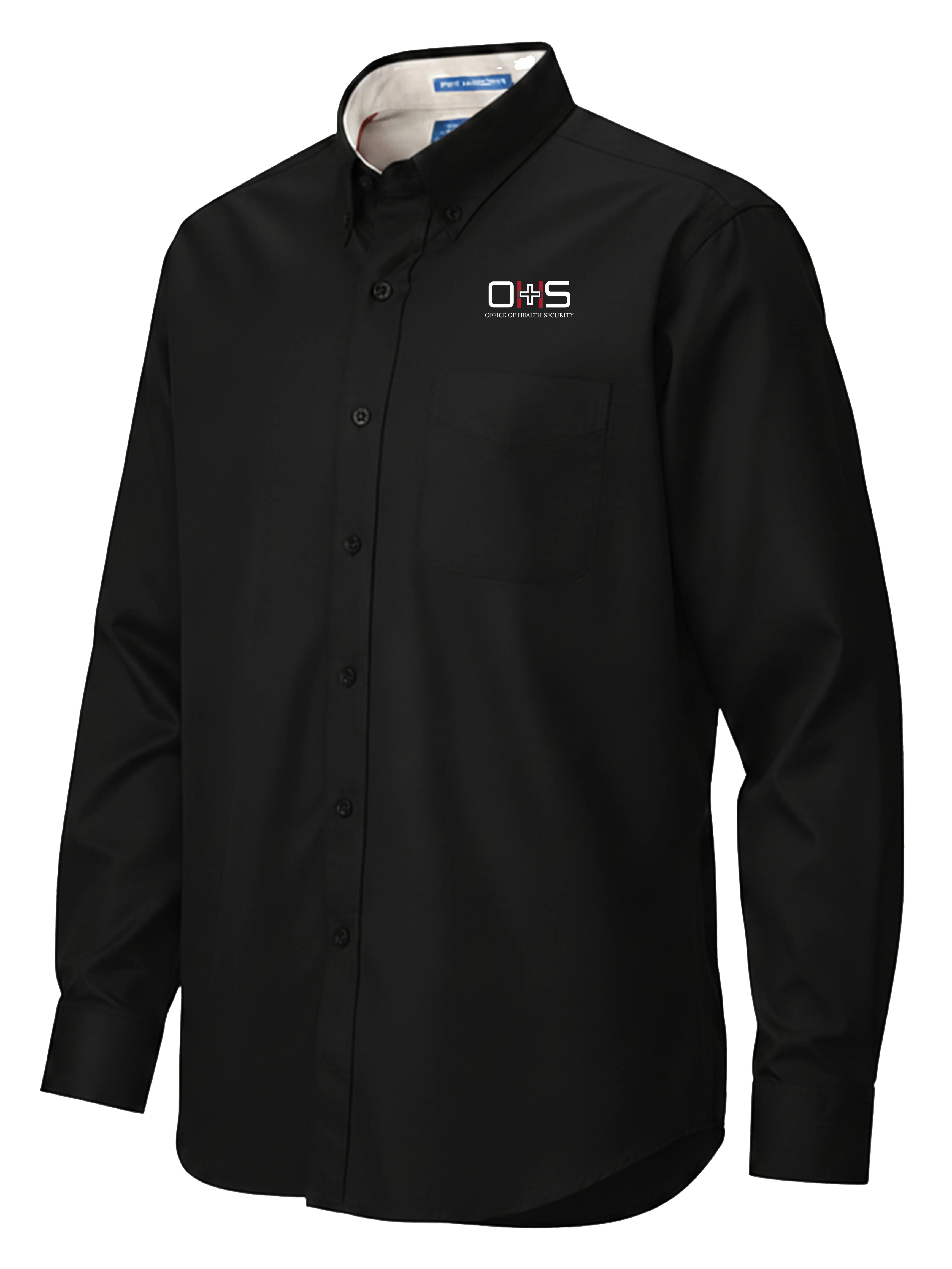 OHS Logo - Men's Executive Agency Long Sleeve