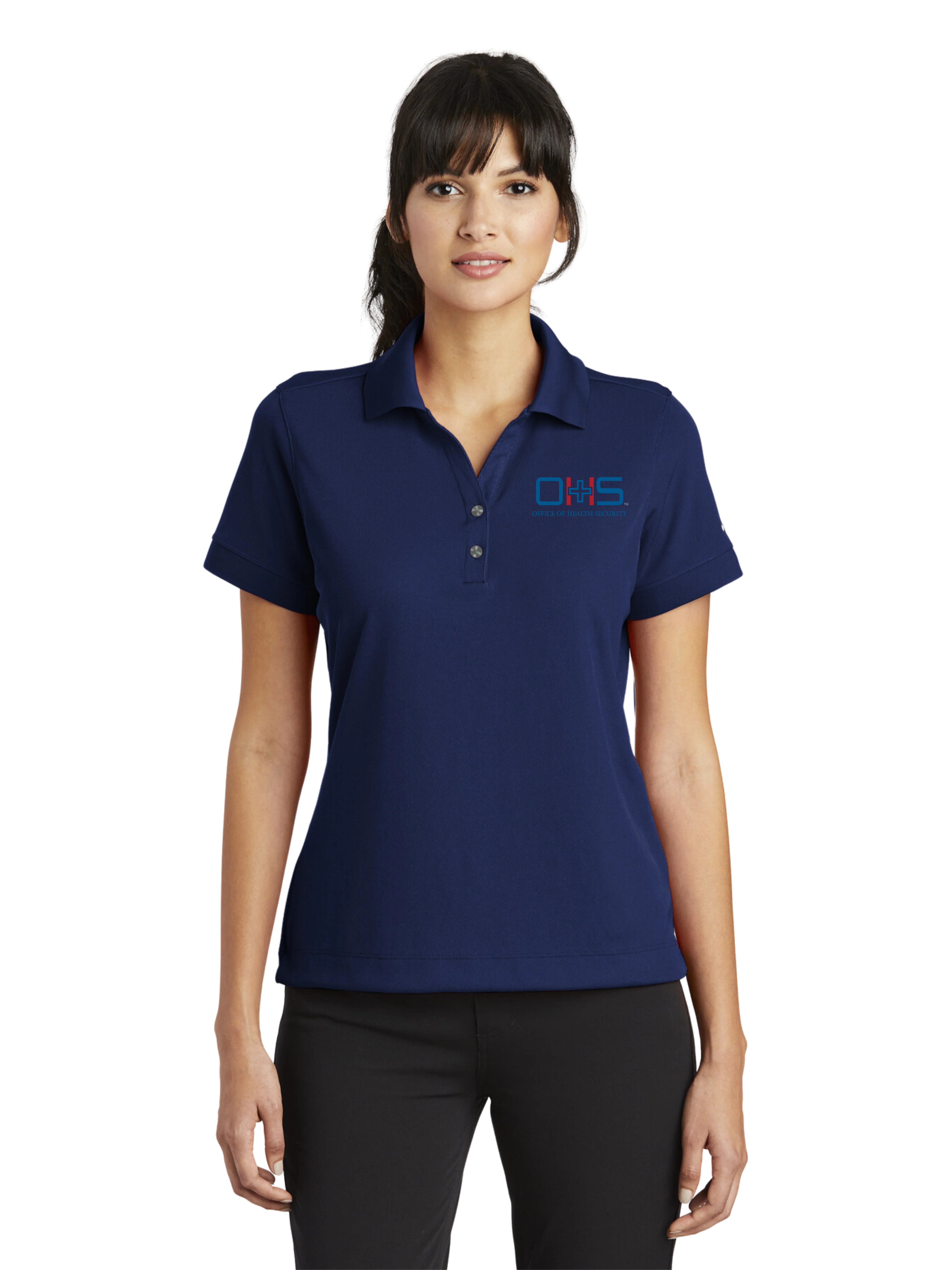 OHS Logo - Nike Ladies Dri-FIT Classic Polo - Image 2
