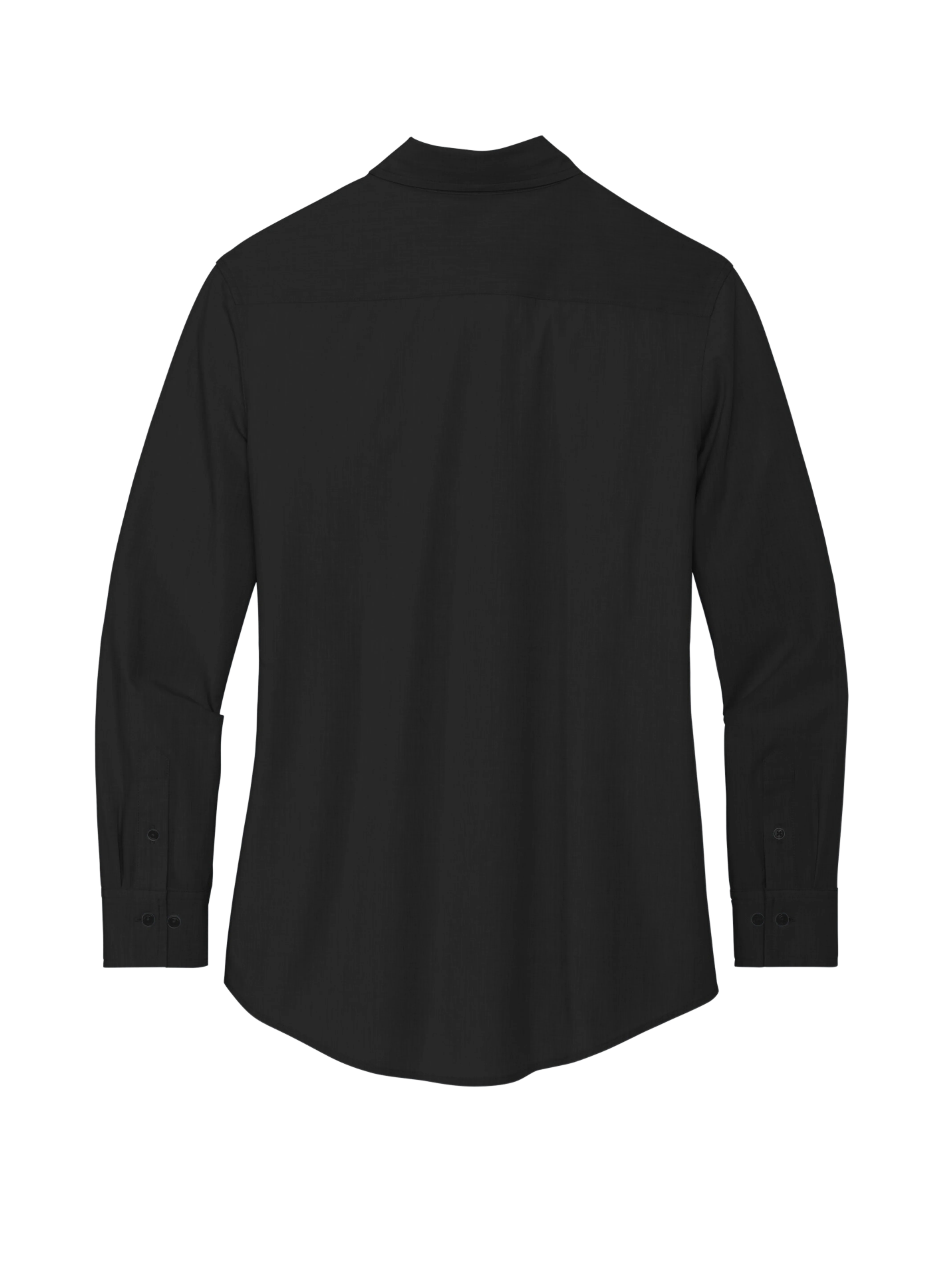 OHS Logo - Women’s Long Sleeve Stretch Woven Shirt - Image 3
