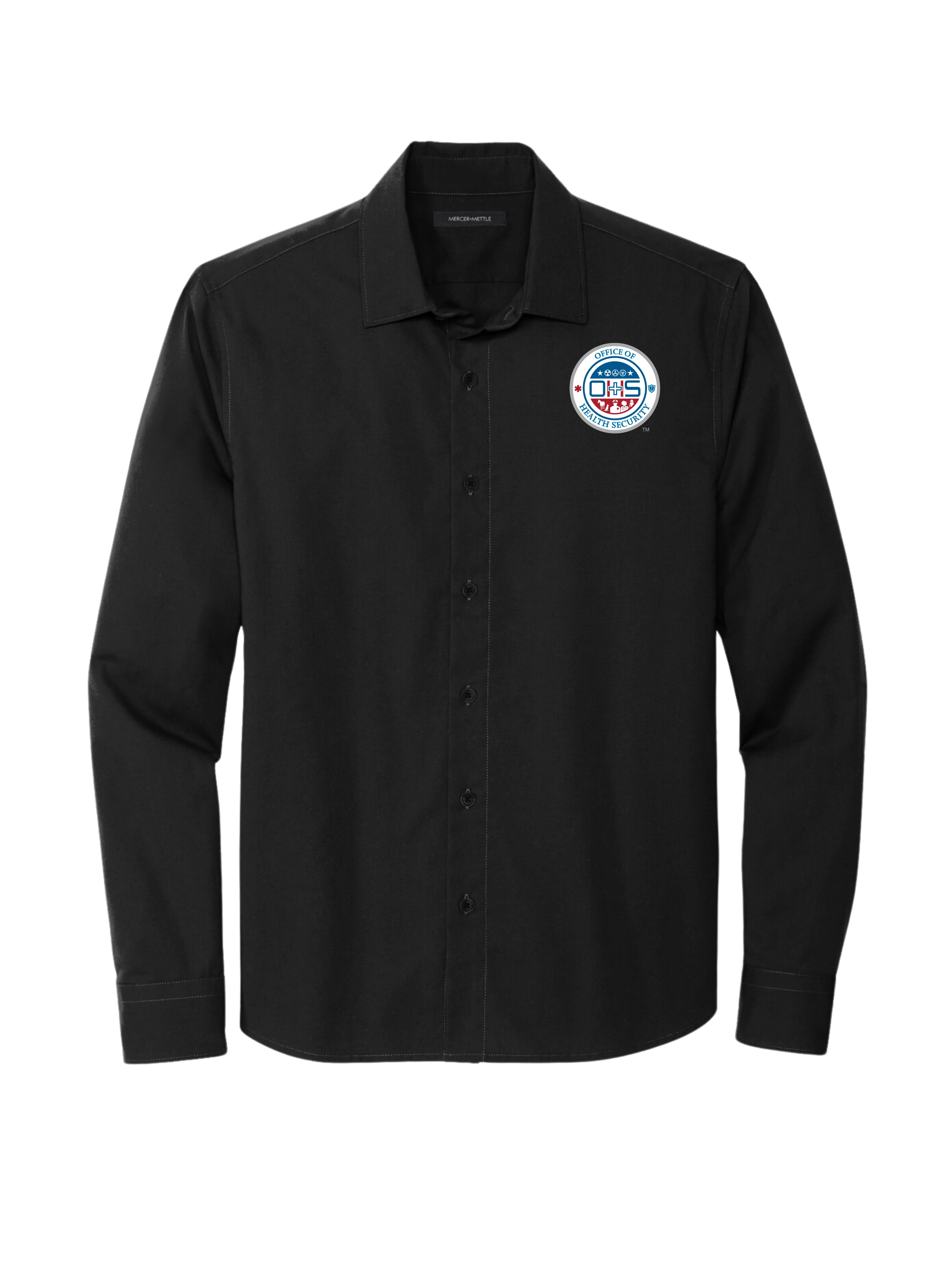 OHS Seal - Long Sleeve Stretch Woven Shirt