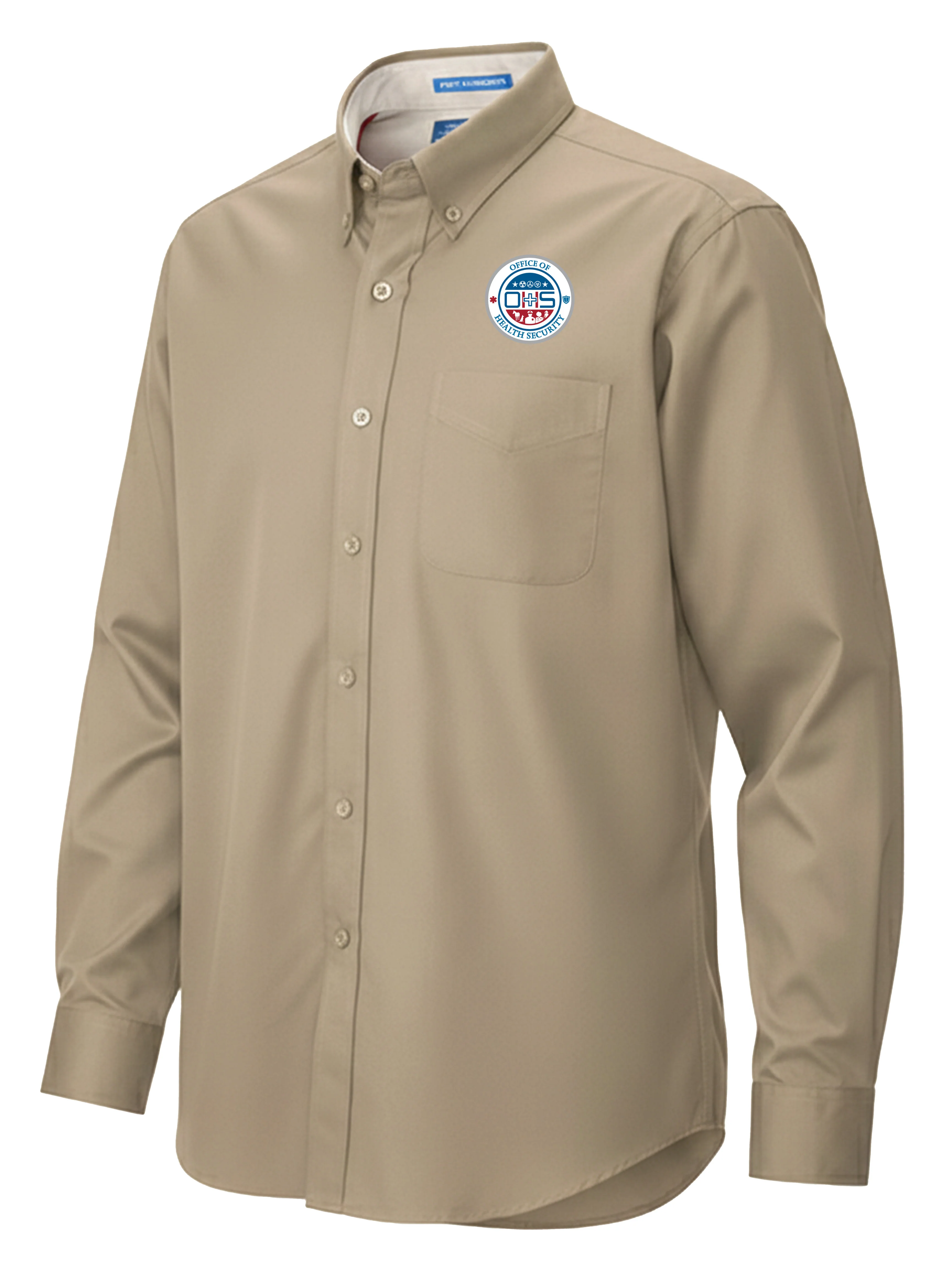 OHS Seal - Men's Executive Agency Long Sleeve - Image 2