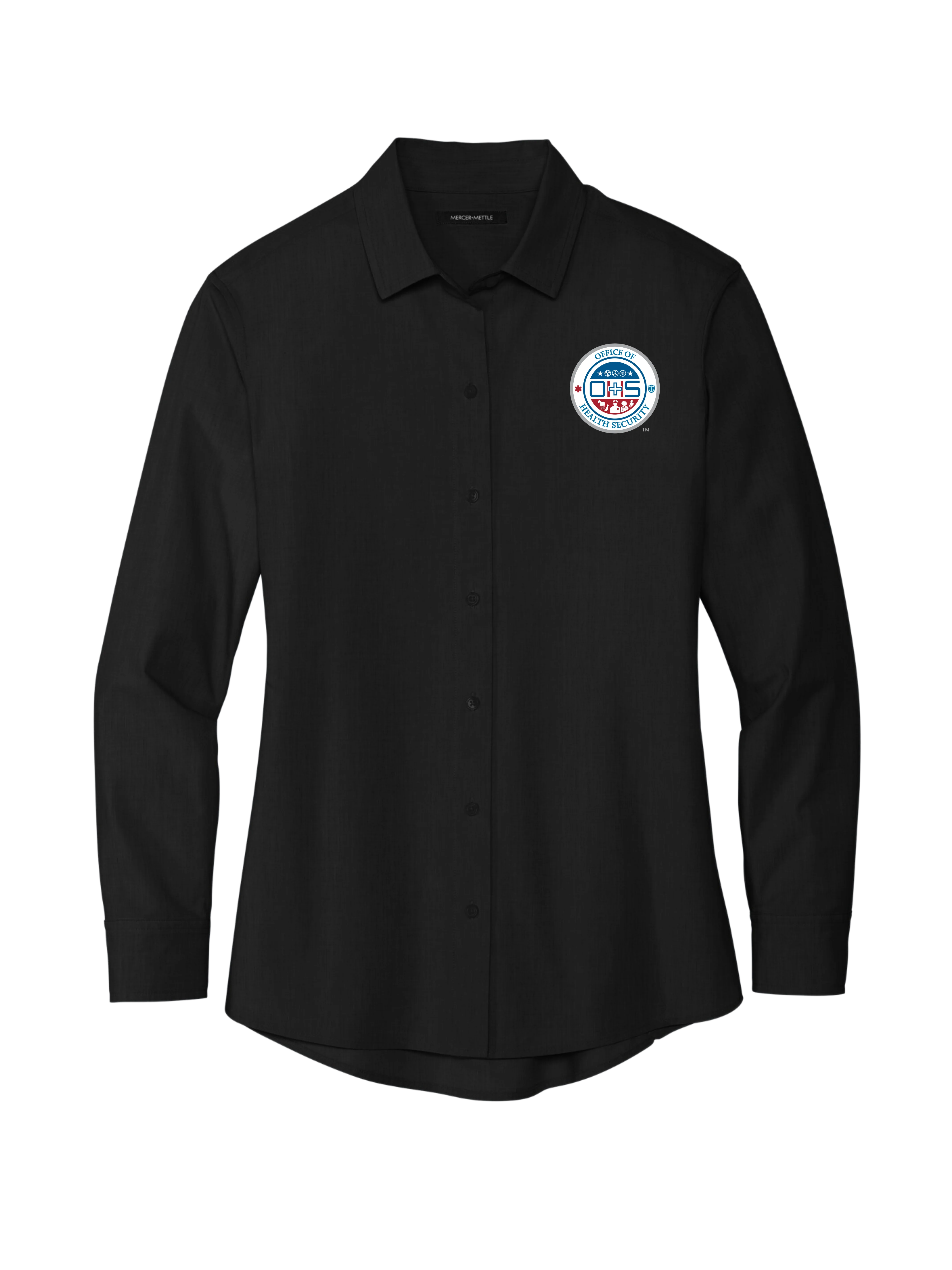 OHS Seal - Women’s Long Sleeve Stretch Woven Shirt