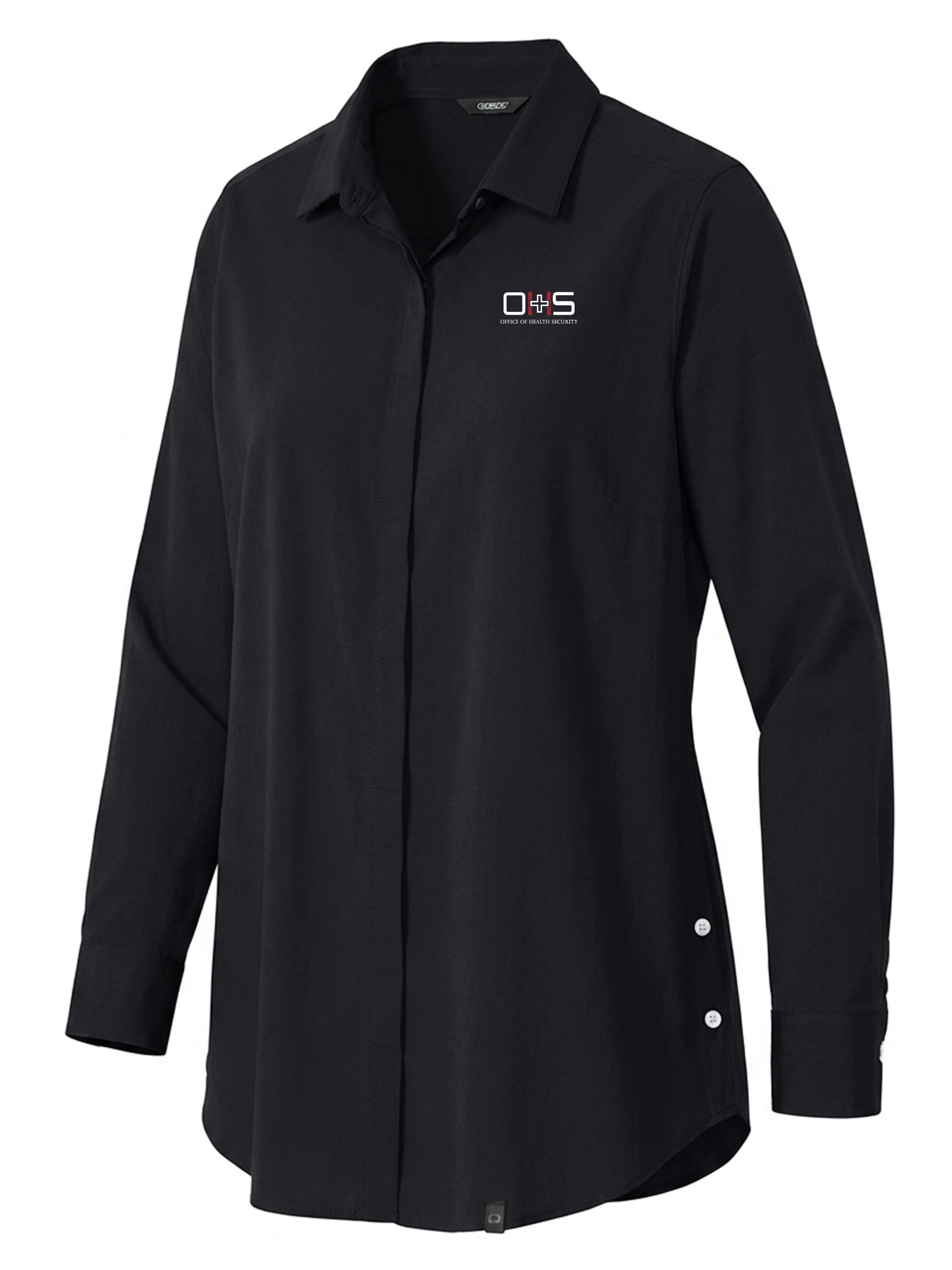 OHS Logo - Ladies Commuter Woven Tunic - Image 2