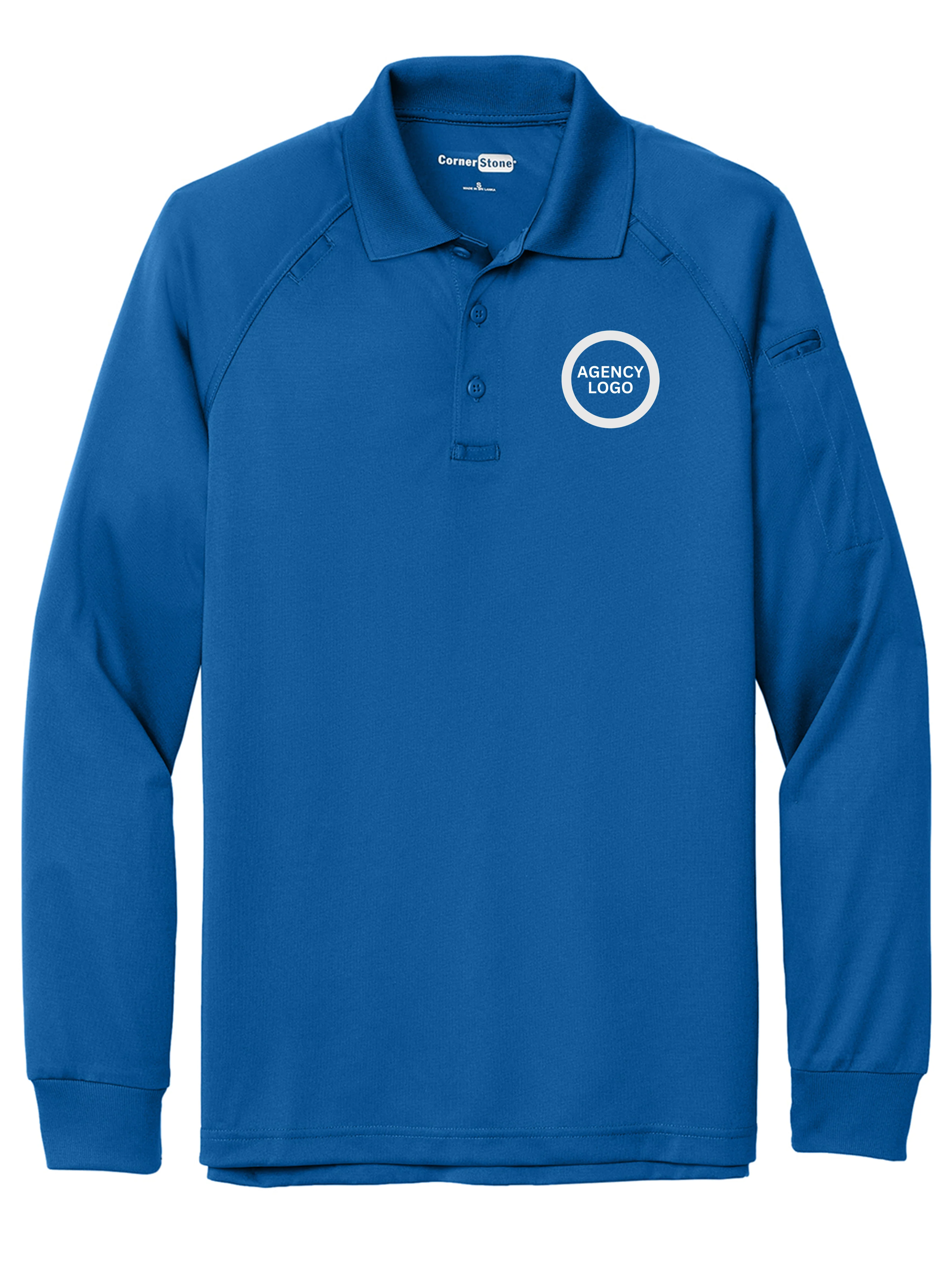 TACTICAL Polo- Men's Long Sleeve - Image 3