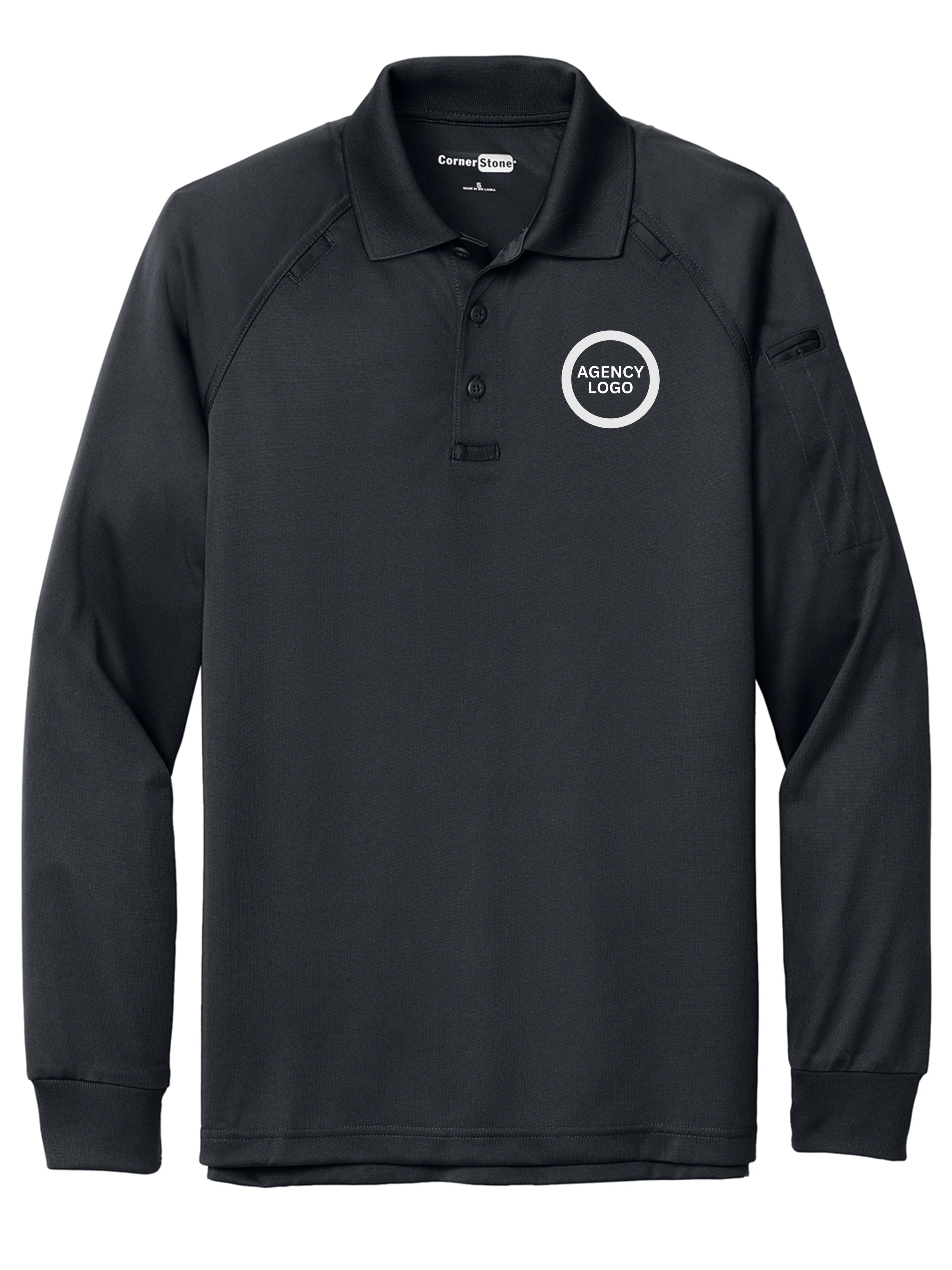 TACTICAL Polo- Men's Long Sleeve - Image 4